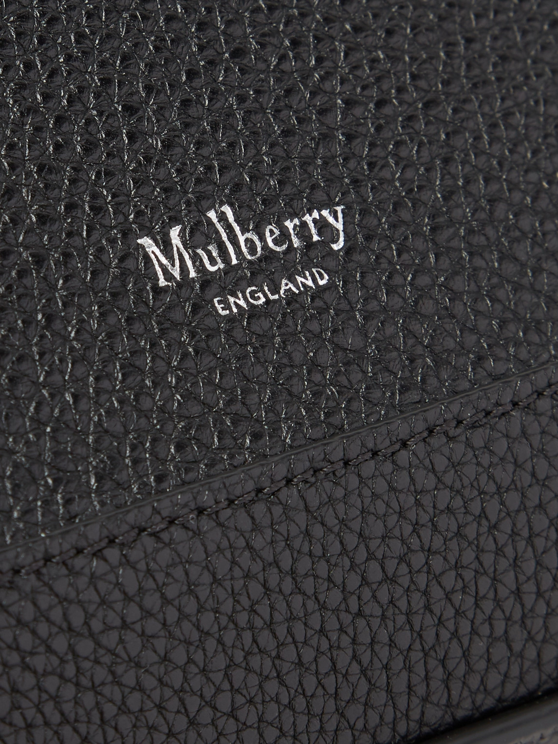 Shop Mulberry Belgrave Full-grain Leather Briefcase In Black