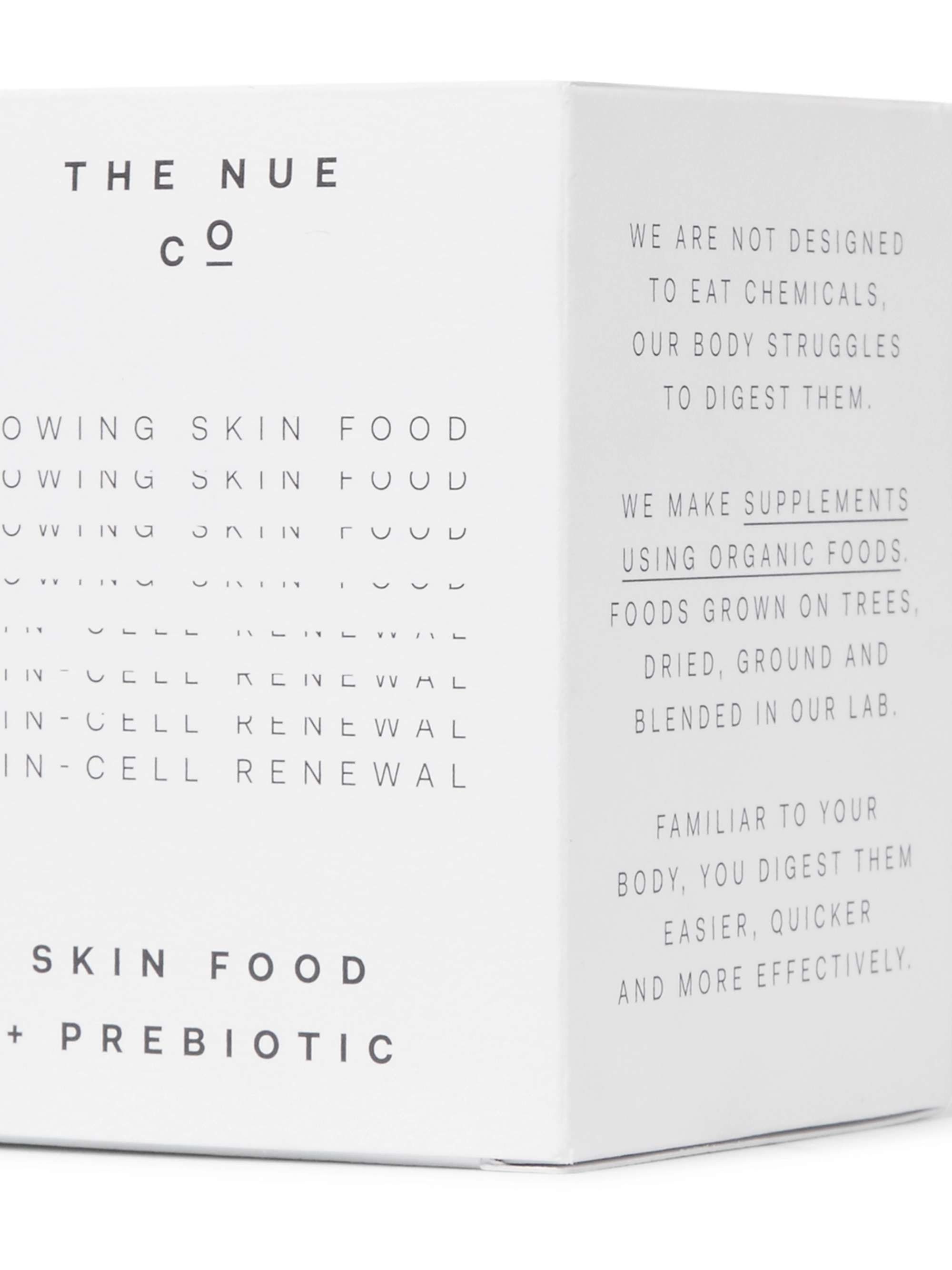 THE NUE CO. Skin Food + Prebiotic, 100g