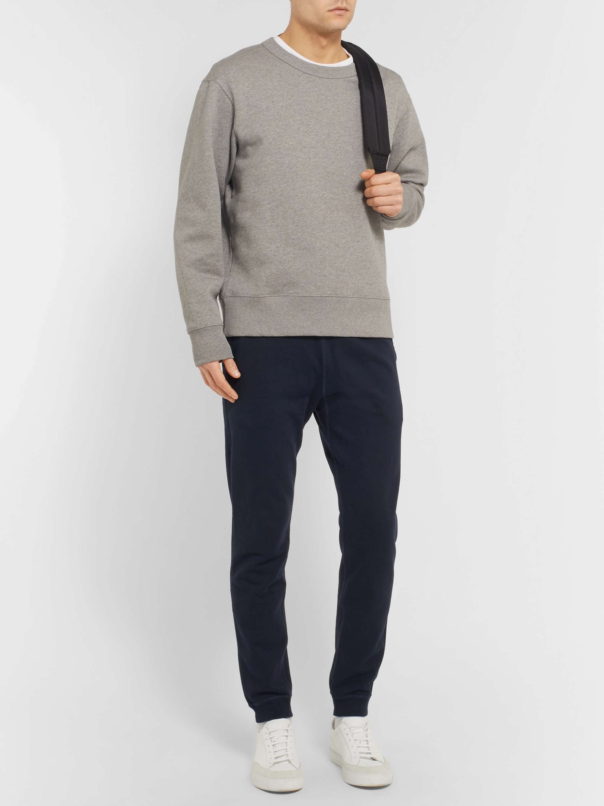 Slim-Fit Cotton-Jersey Sweatpants