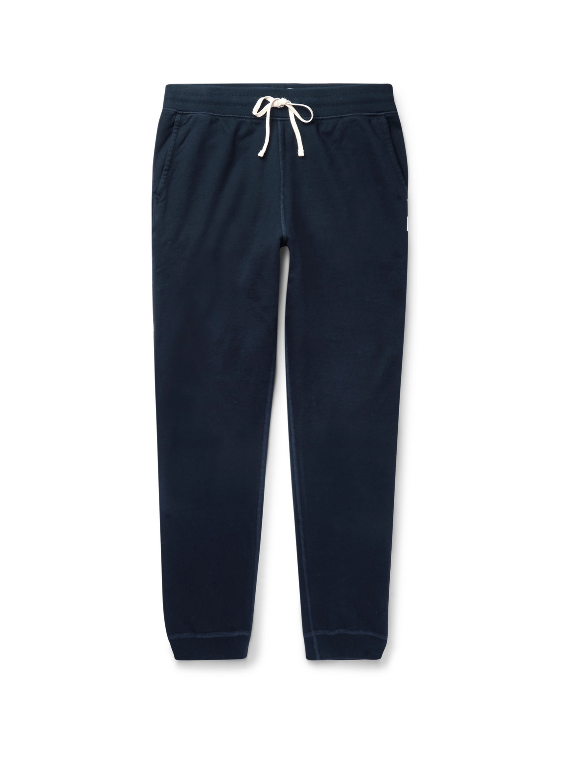 Reigning Champ Slim-fit Cotton-jersey Sweatpants In Blue