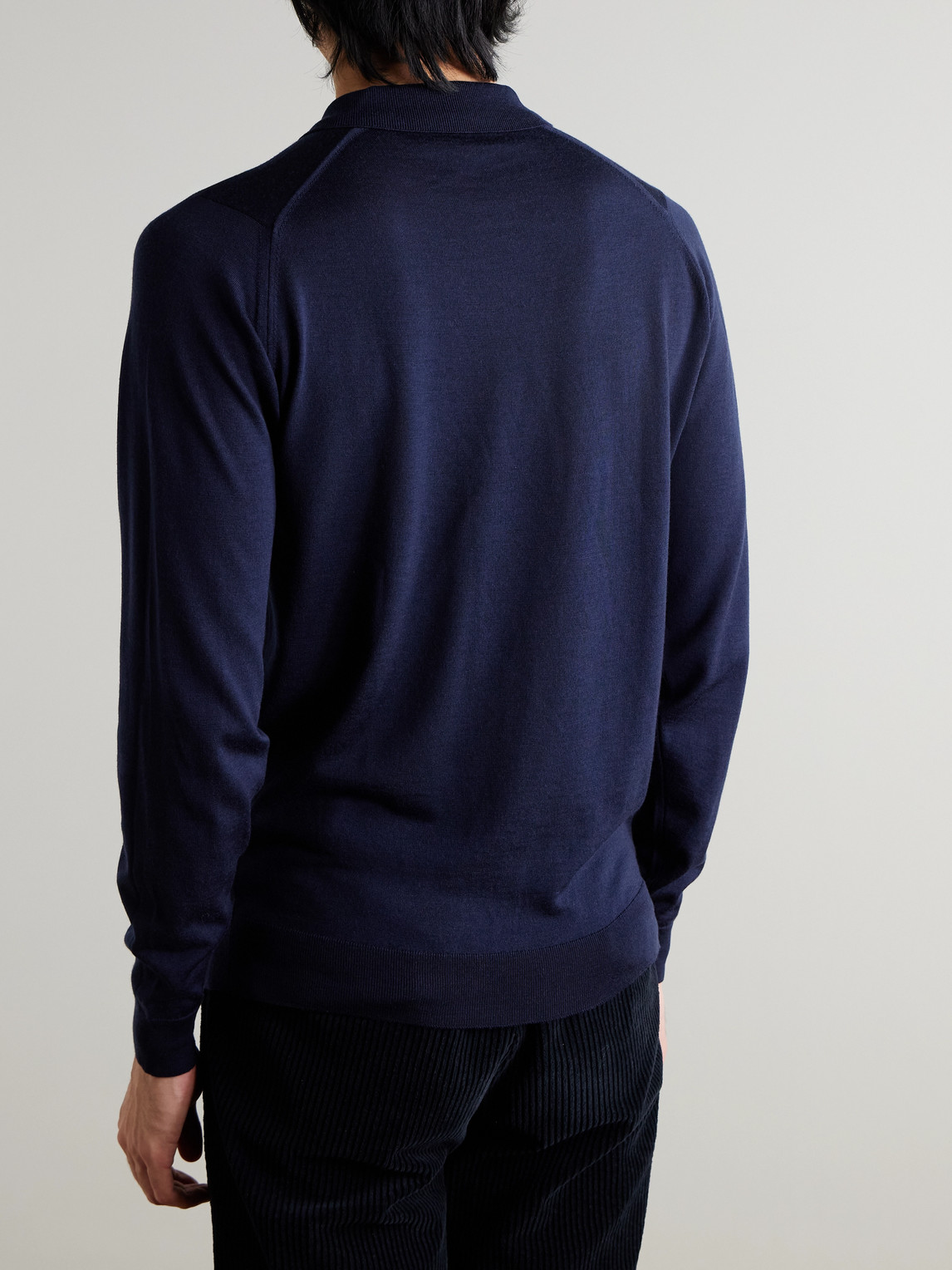 Belper Slim-Fit Merino Wool Polo Shirt