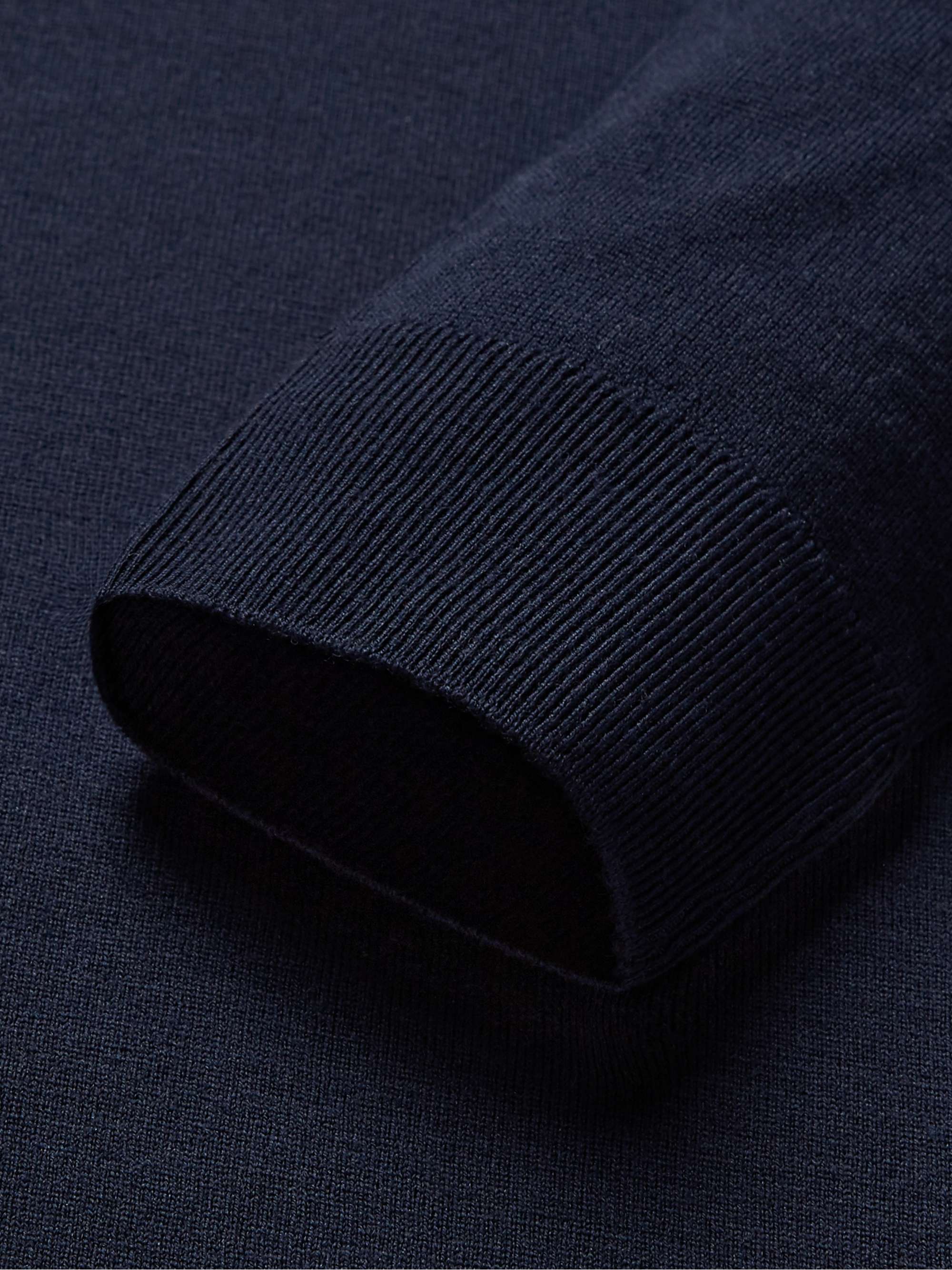 JOHN SMEDLEY Belper Slim-Fit Merino Wool Polo Shirt