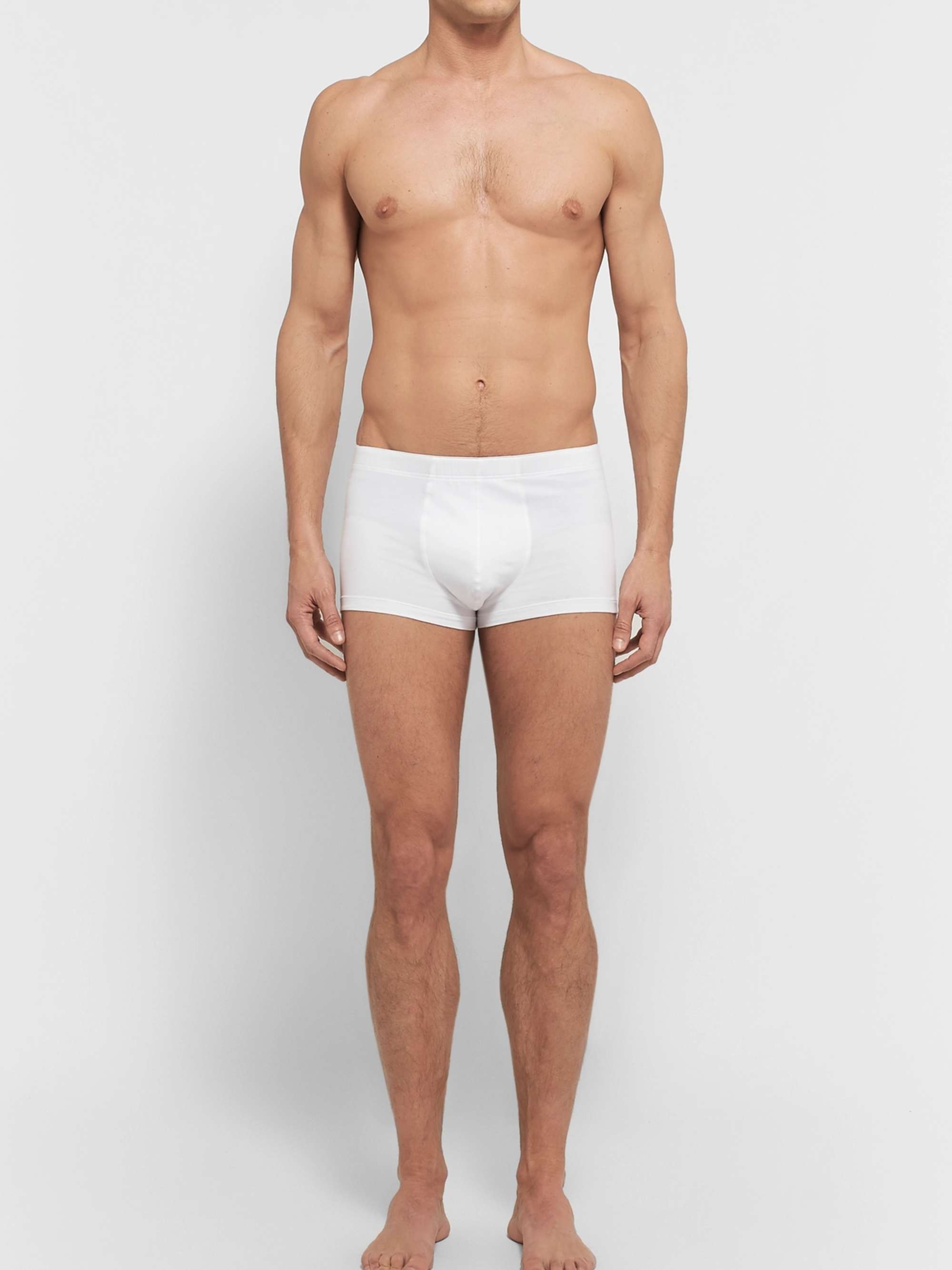 Superior Stretch-Cotton Boxer Briefs