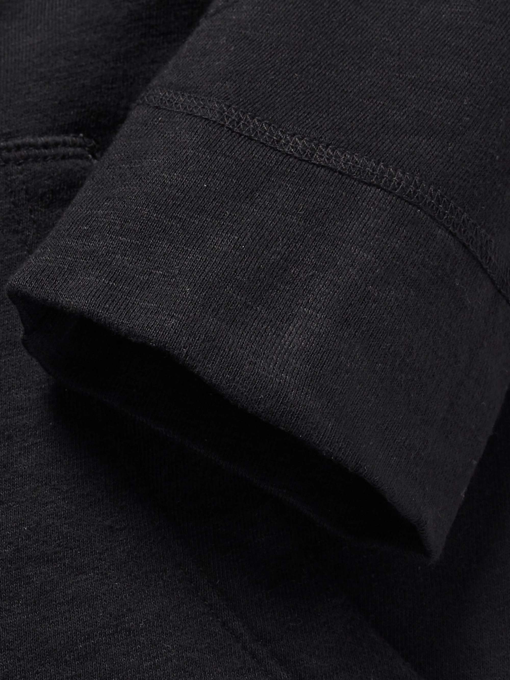 JAMES PERSE Supima Cotton-Jersey Zip-Up Hoodie