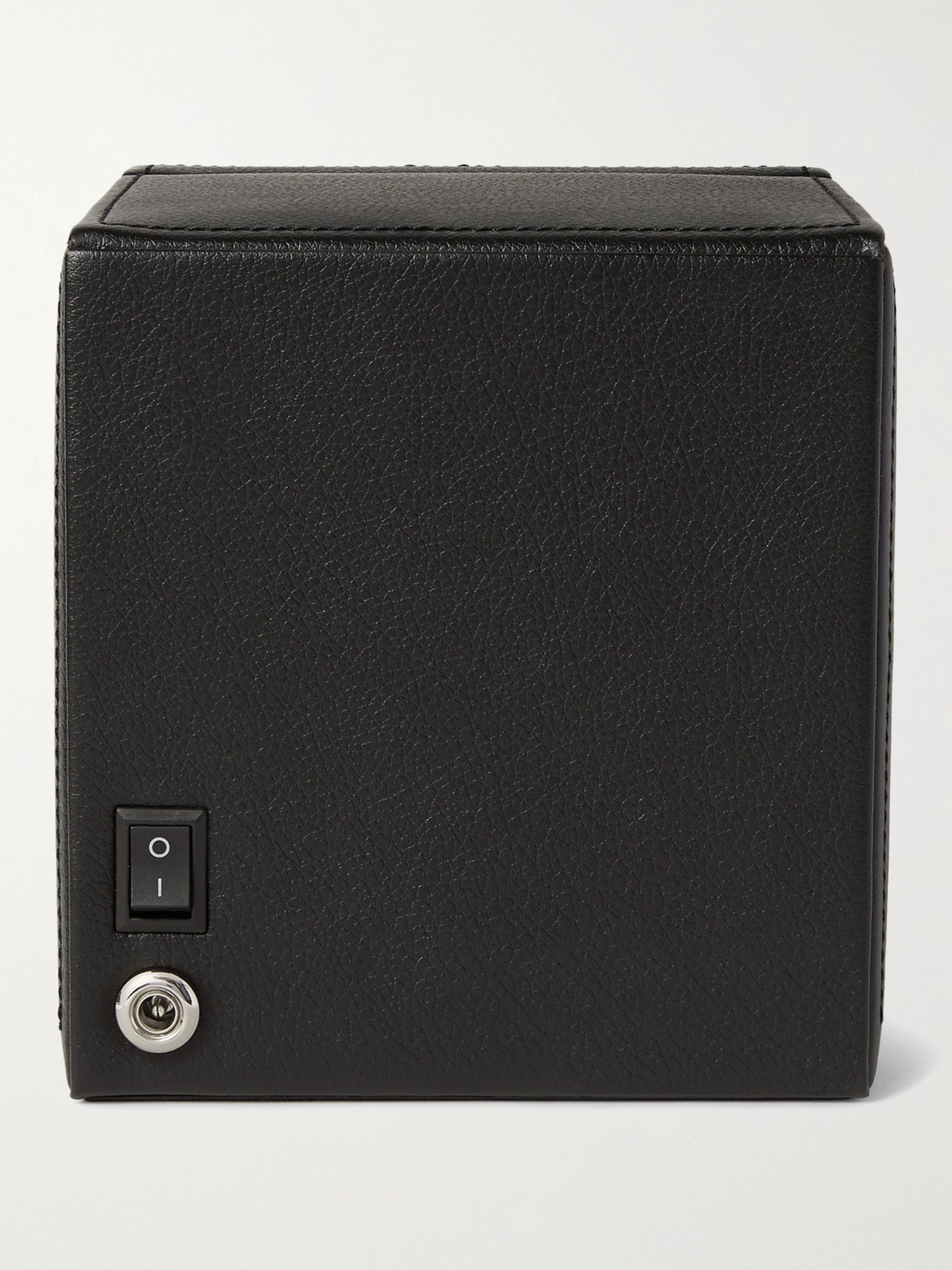 WOLF Cub Pebble-Grain Vegan Leather Watch Winder