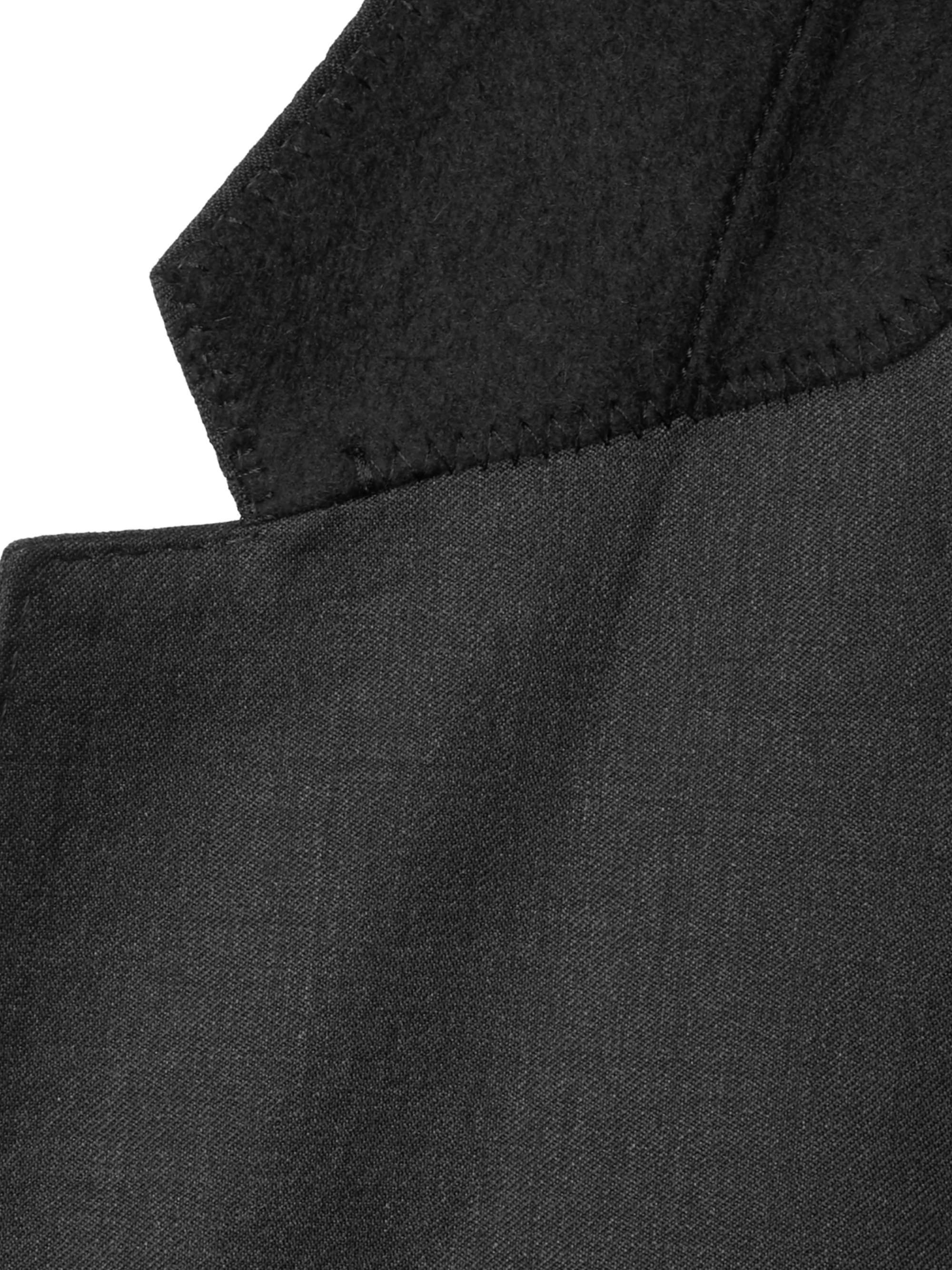 HUGO BOSS Grey Hayes Slim-Fit Super 120s Virgin Wool Suit Jacket