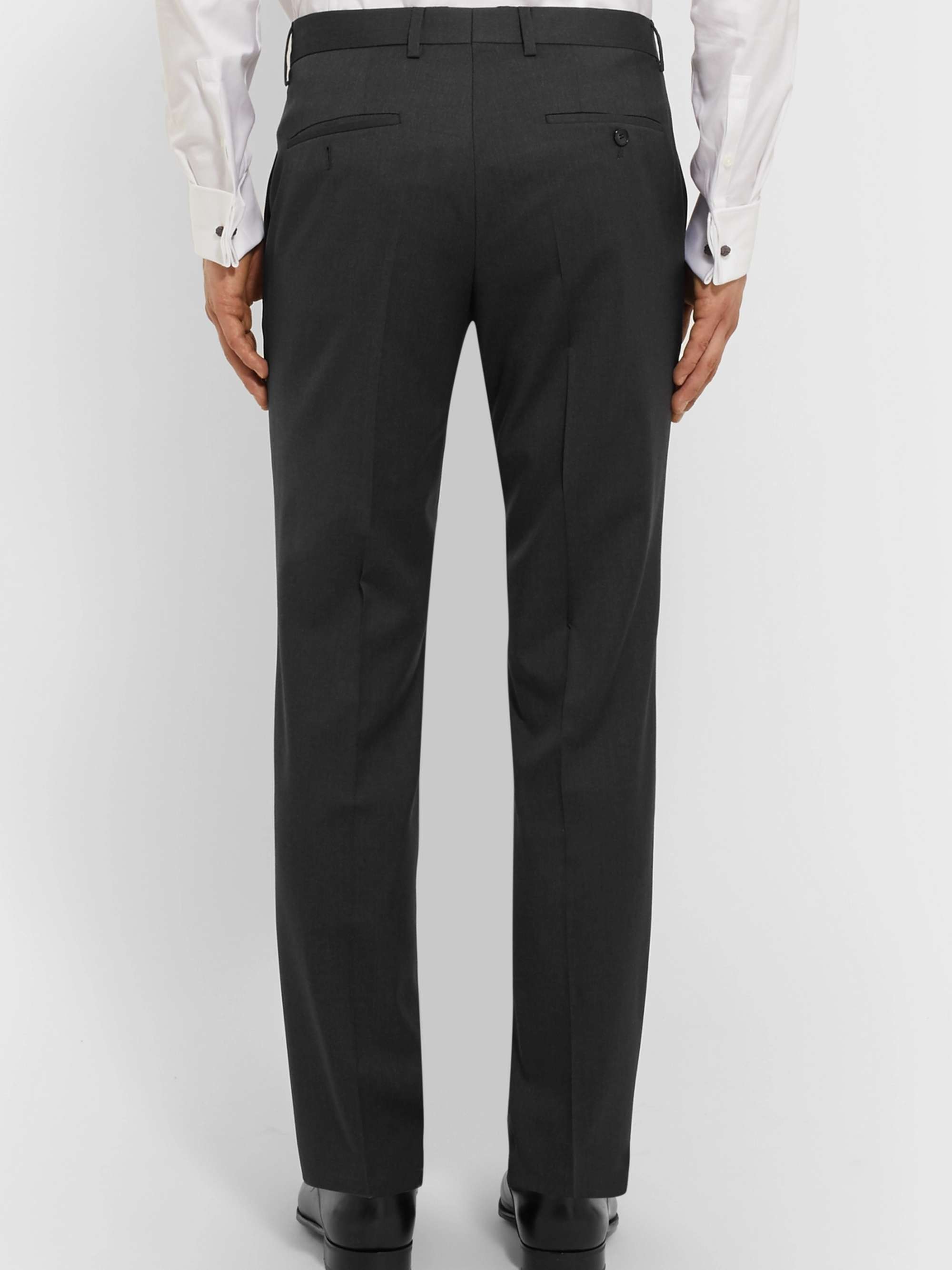 HUGO BOSS Black Gibson Slim-Fit Virgin Wool Suit Trousers