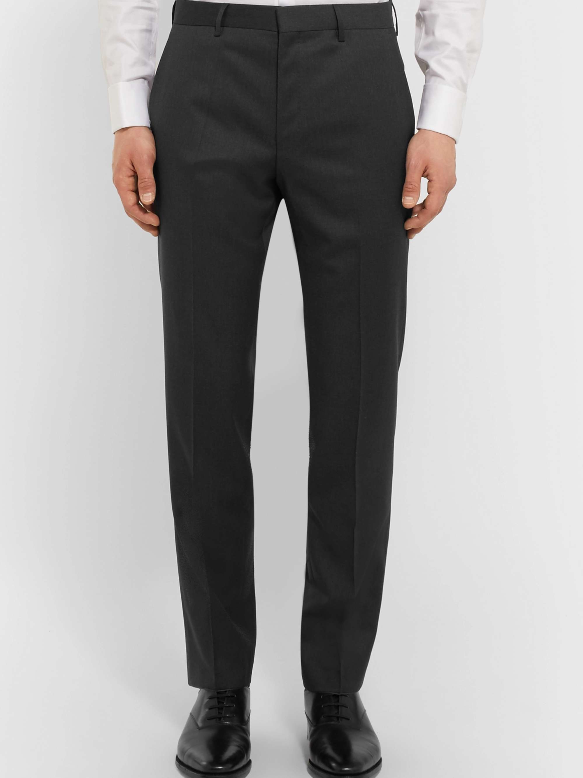 HUGO BOSS Black Gibson Slim-Fit Virgin Wool Suit Trousers
