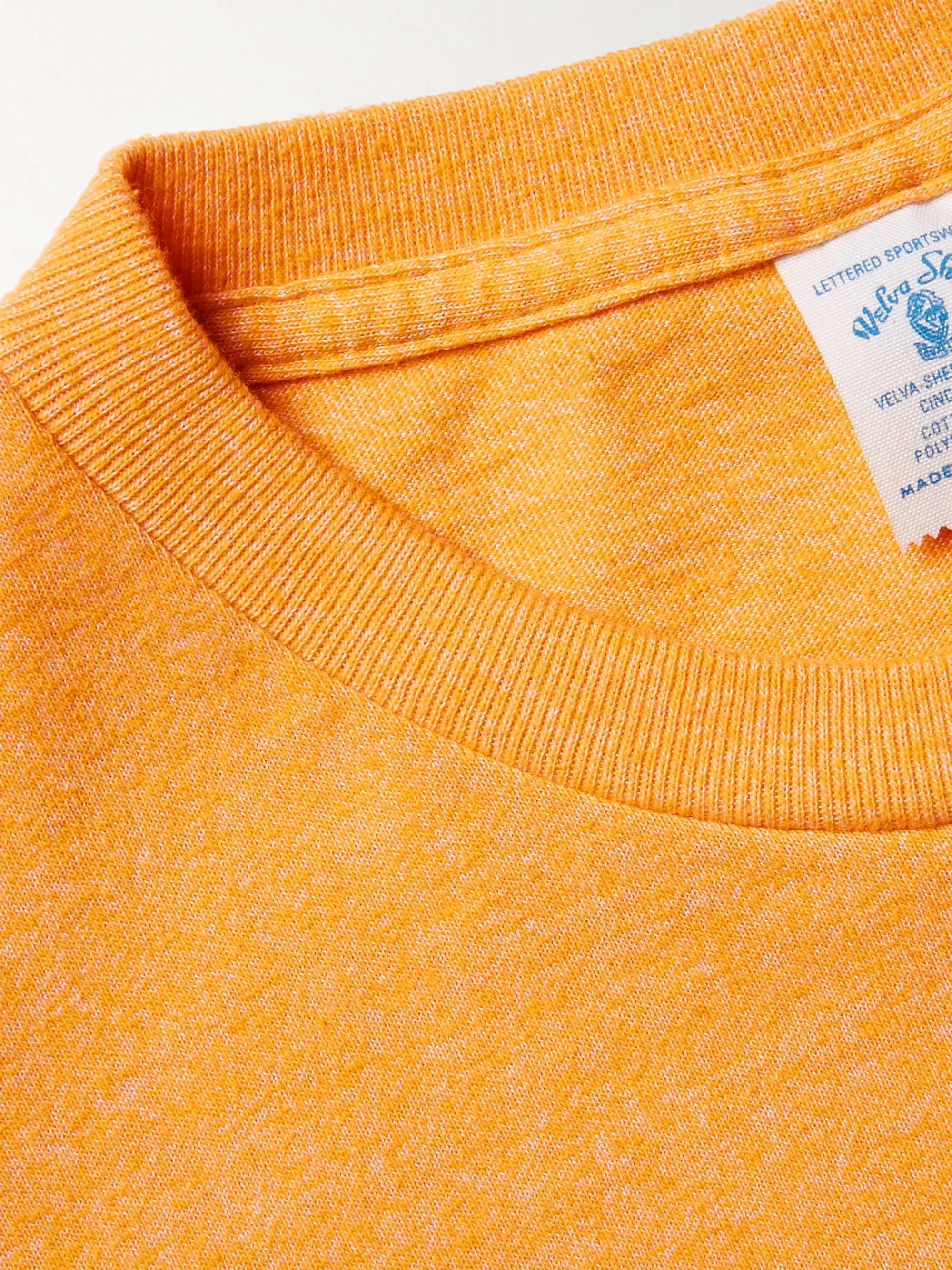 VELVA SHEEN Slim-Fit Cotton-Blend Jersey T-Shirt