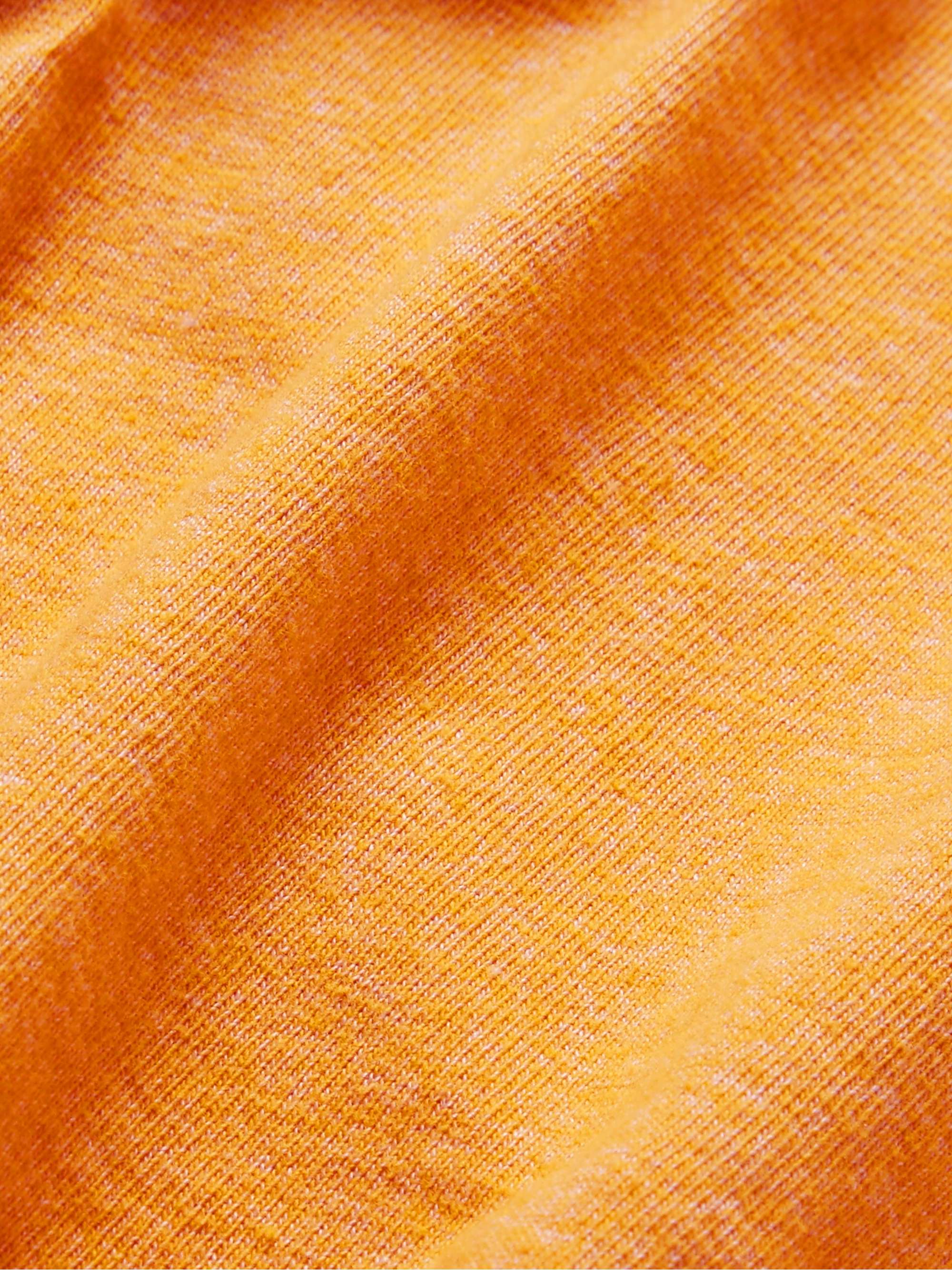 VELVA SHEEN Slim-Fit Cotton-Blend Jersey T-Shirt