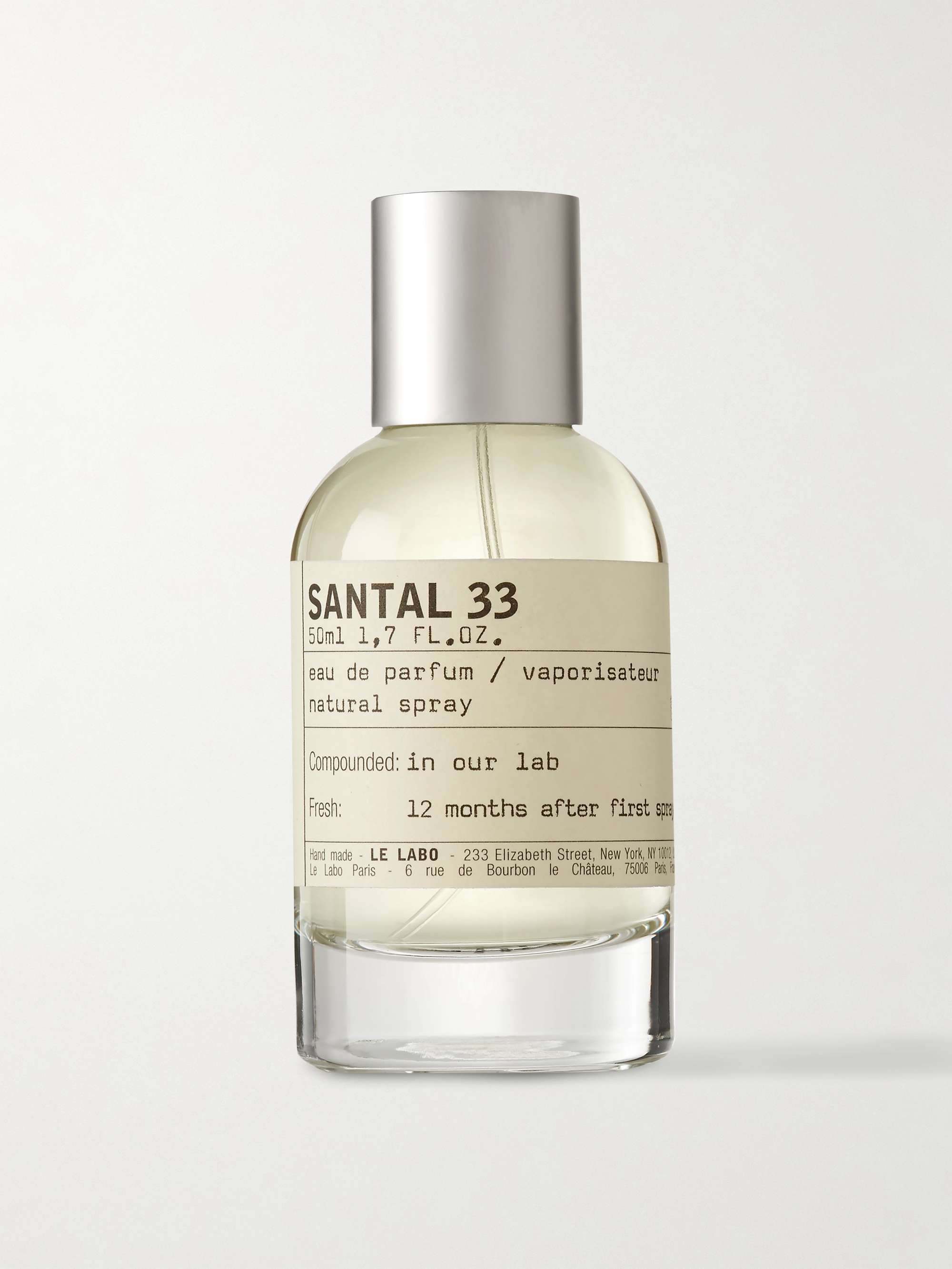  Le Labo Santal 33 50ml 1.7 oz eau de parfum Perfume : Beauty &  Personal Care