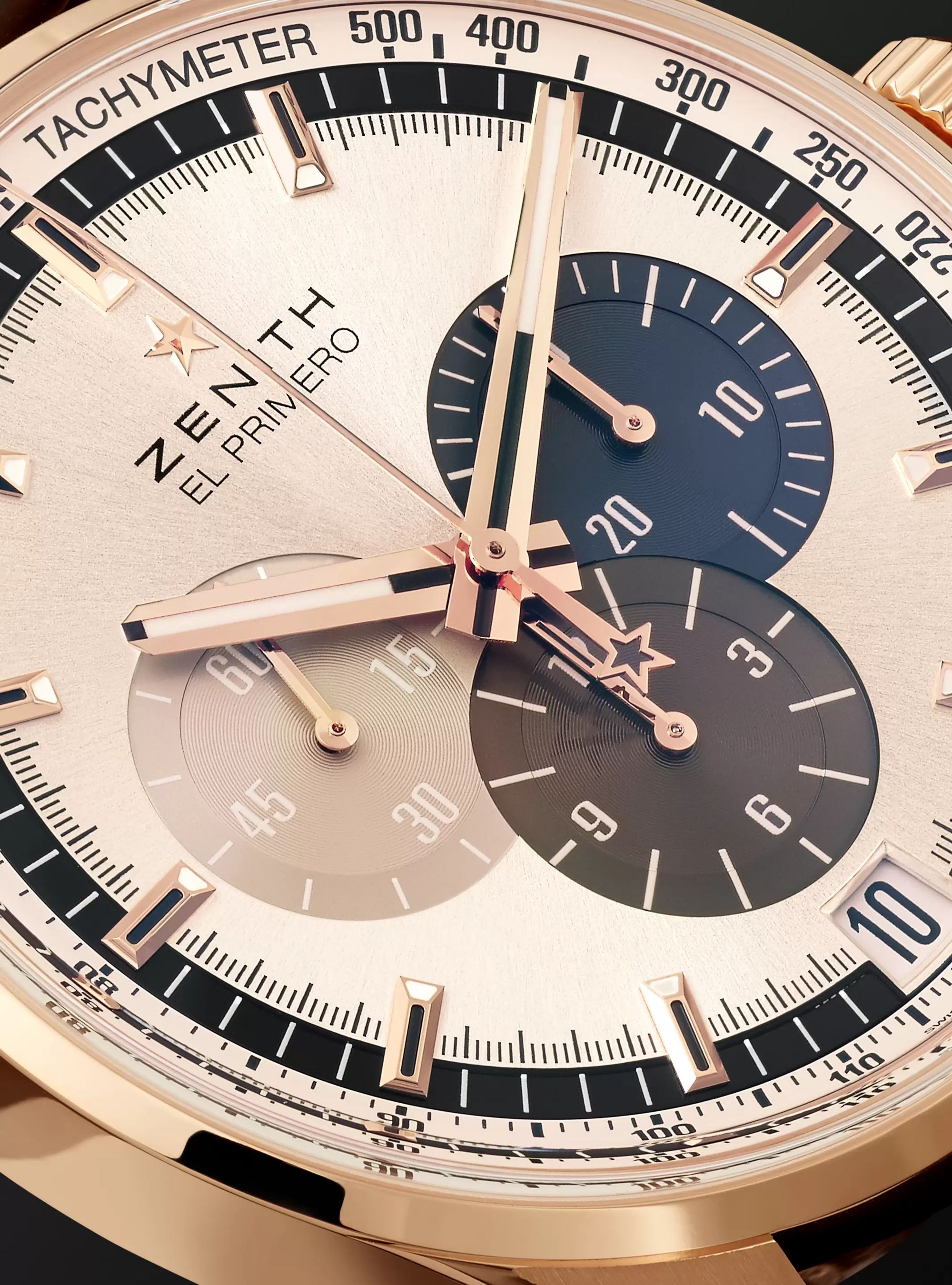 ZENITH El Primero Chronomaster 1969 42mm Rose Gold and Rubber Watch, Ref. No. 18.2043.400/69.R576