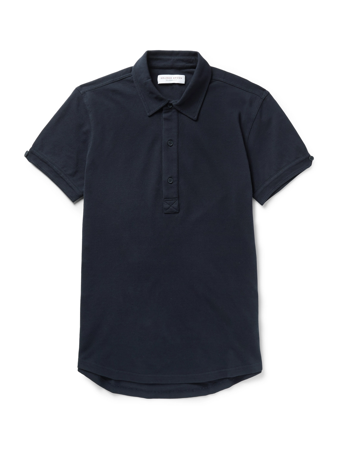 Orlebar Brown Sebastian Slim-fit Cotton-piqué Polo Shirt In Blue