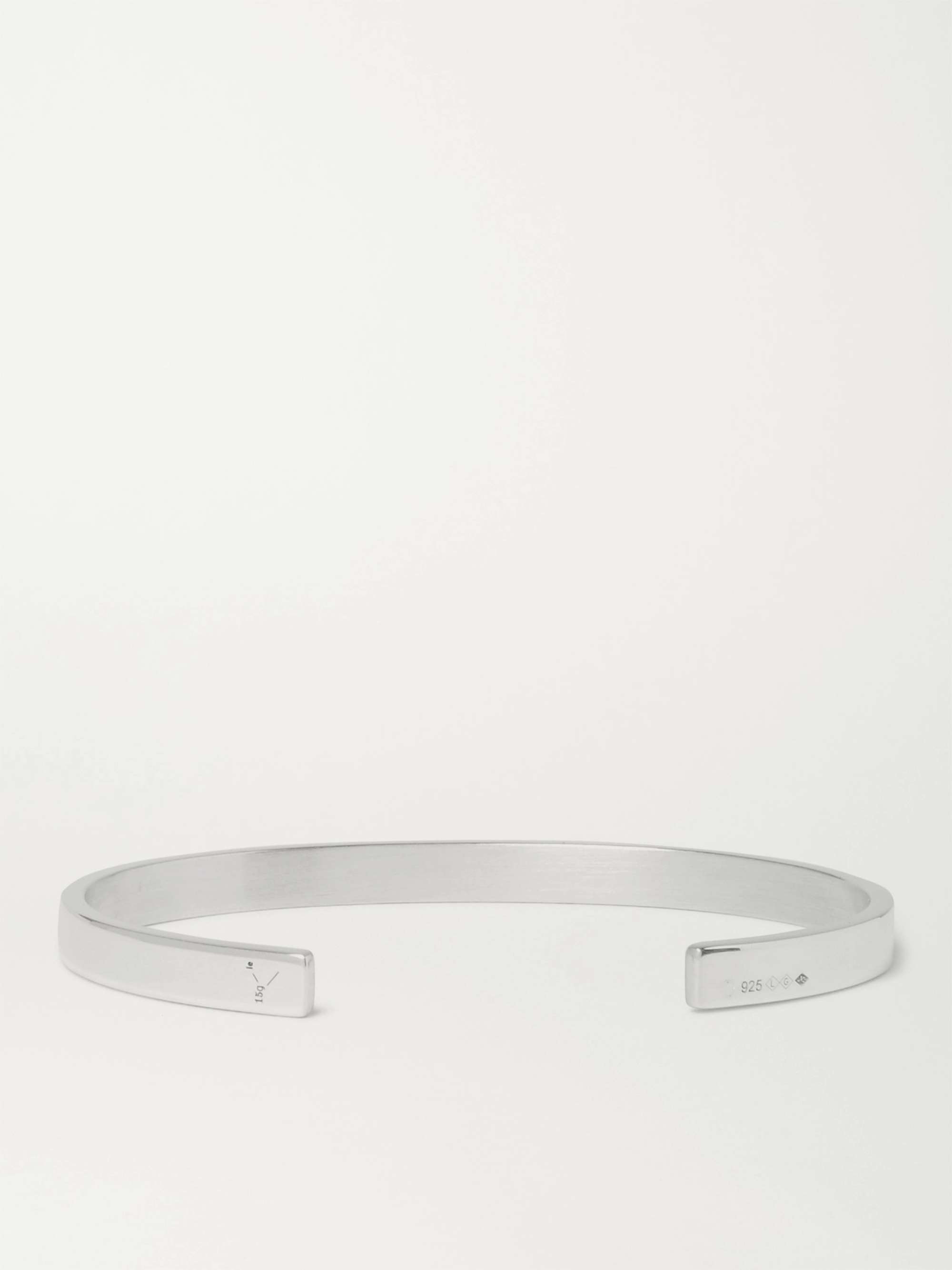 LE GRAMME Le 15 Polished Sterling Silver Cuff