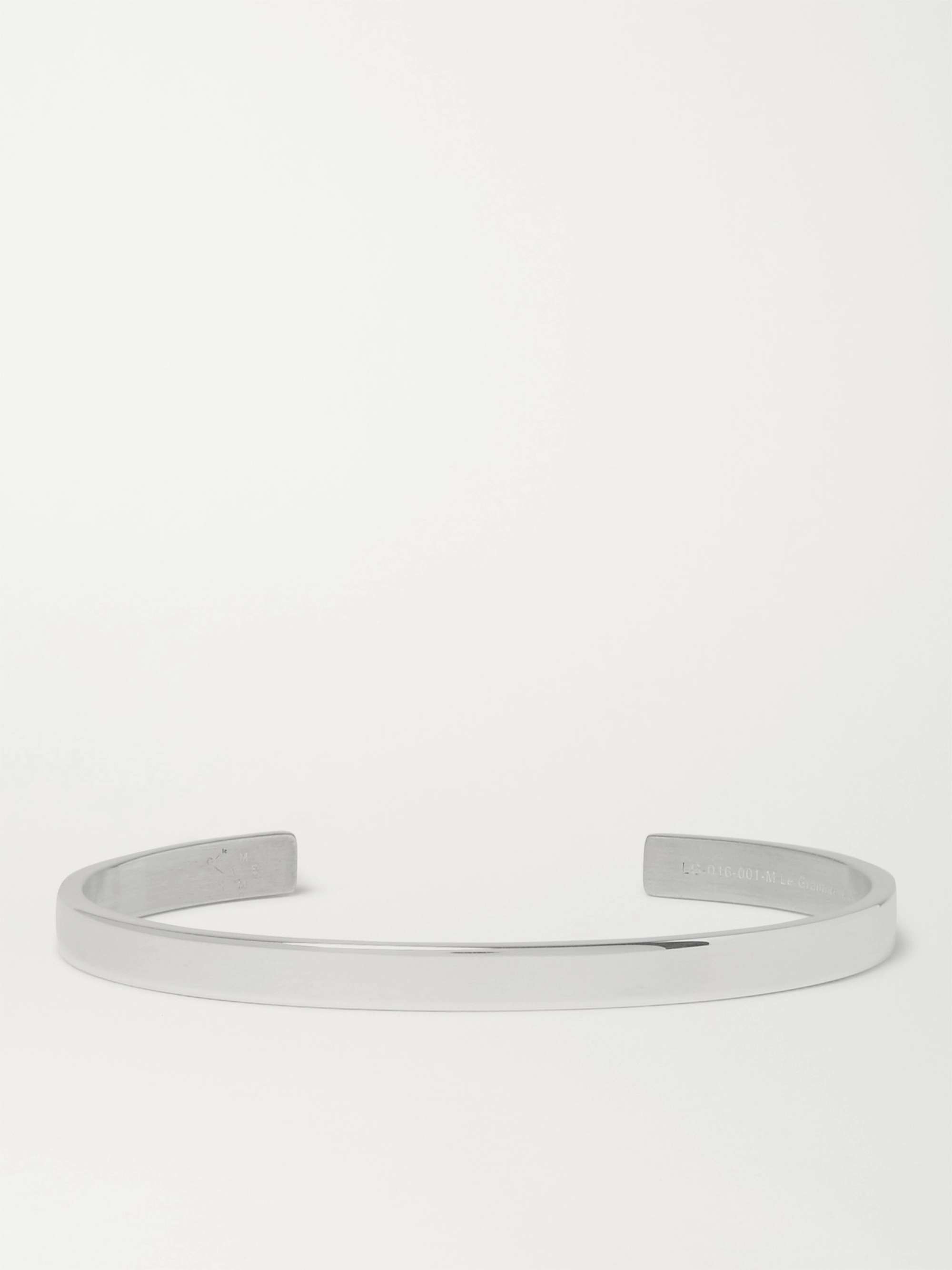 LE GRAMME Le 15 Polished Sterling Silver Cuff for Men MR PORTER