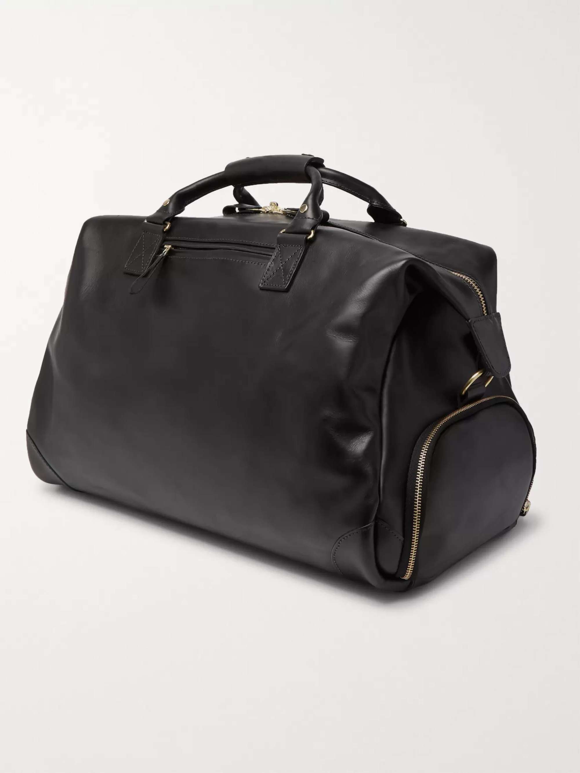 BENNETT WINCH Weekender Leather Holdall