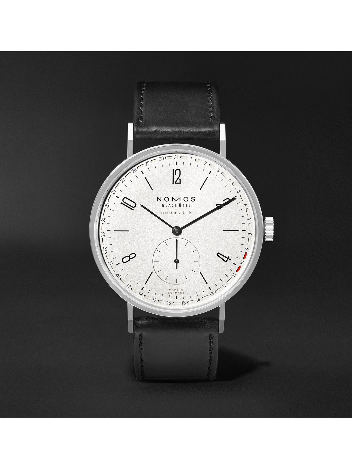 Tangente Neomatik Automatic 41mm Stainless Steel and Leather Watch, Ref. No. 180