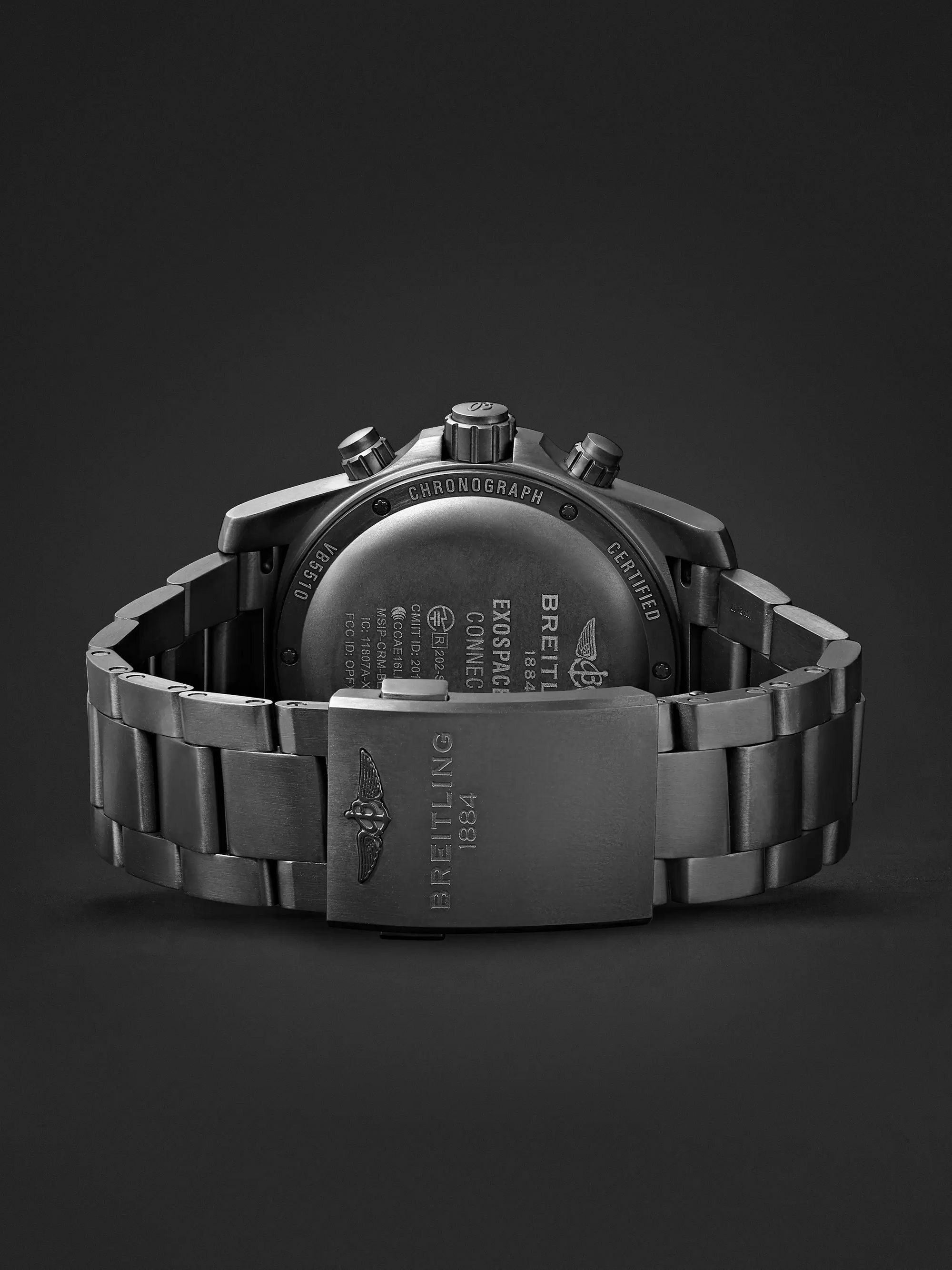 BREITLING Exospace B55 SuperQuartz 46mm Titanium Watch