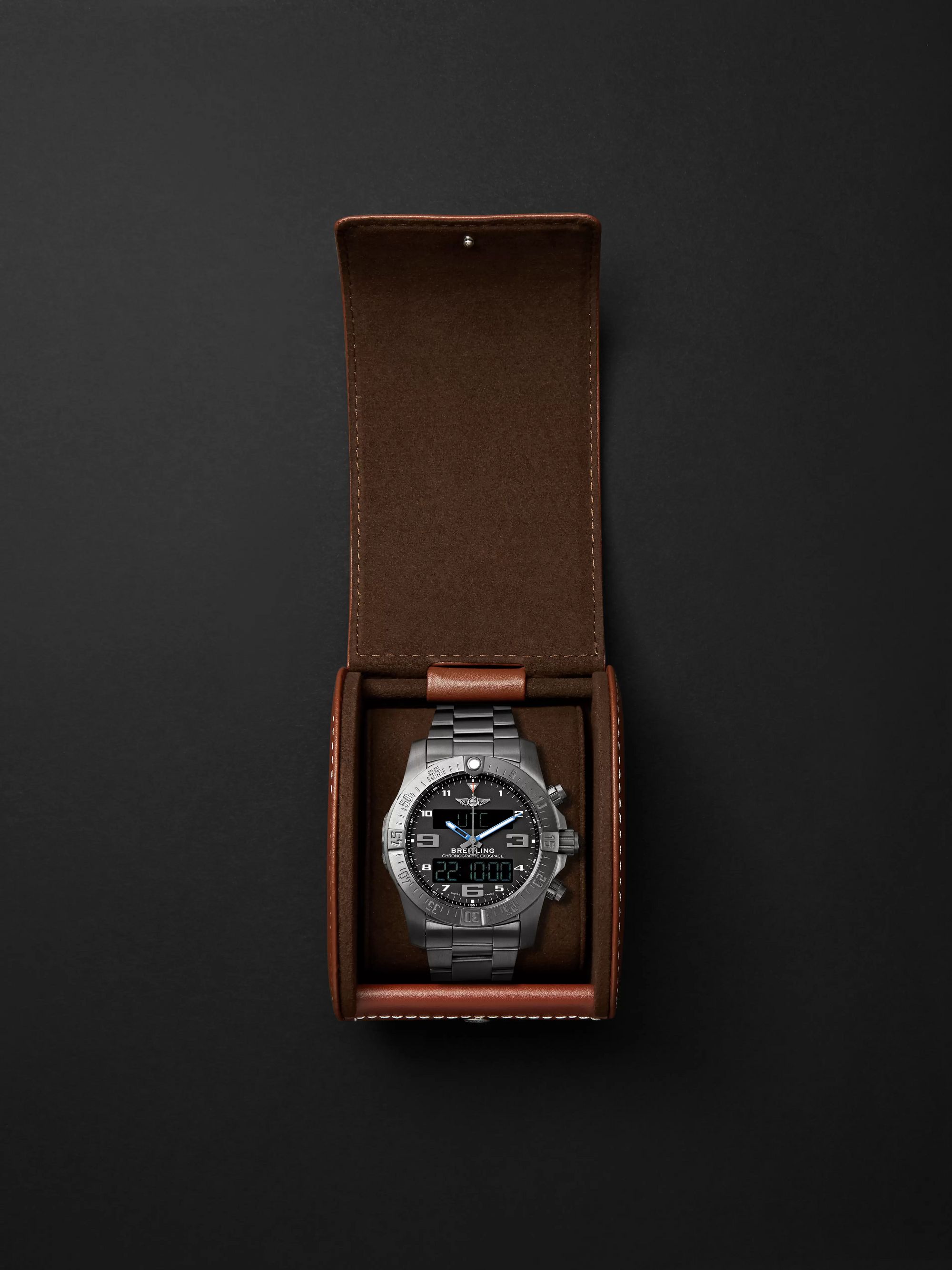 BREITLING Exospace B55 SuperQuartz 46mm Titanium Watch