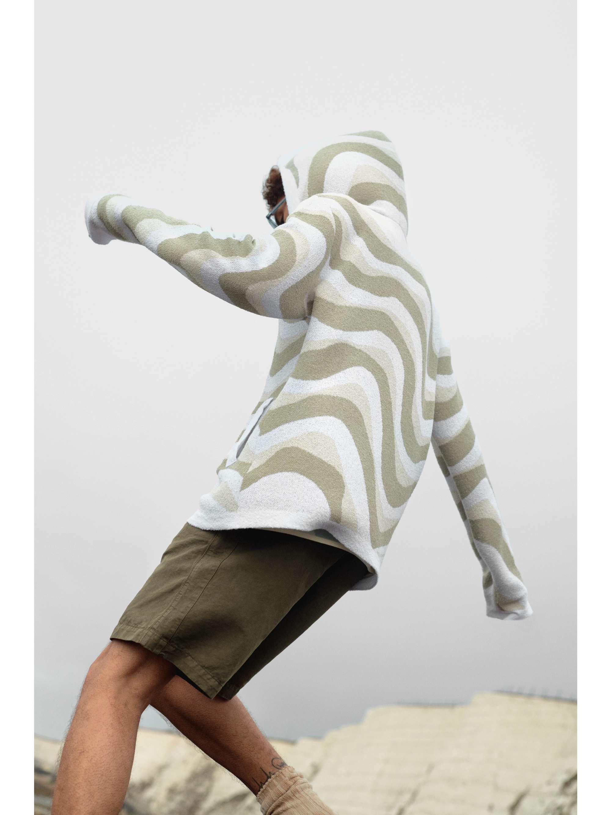 MR P. Straight-Leg Garment-Dyed Cotton-Twill Bermuda Shorts