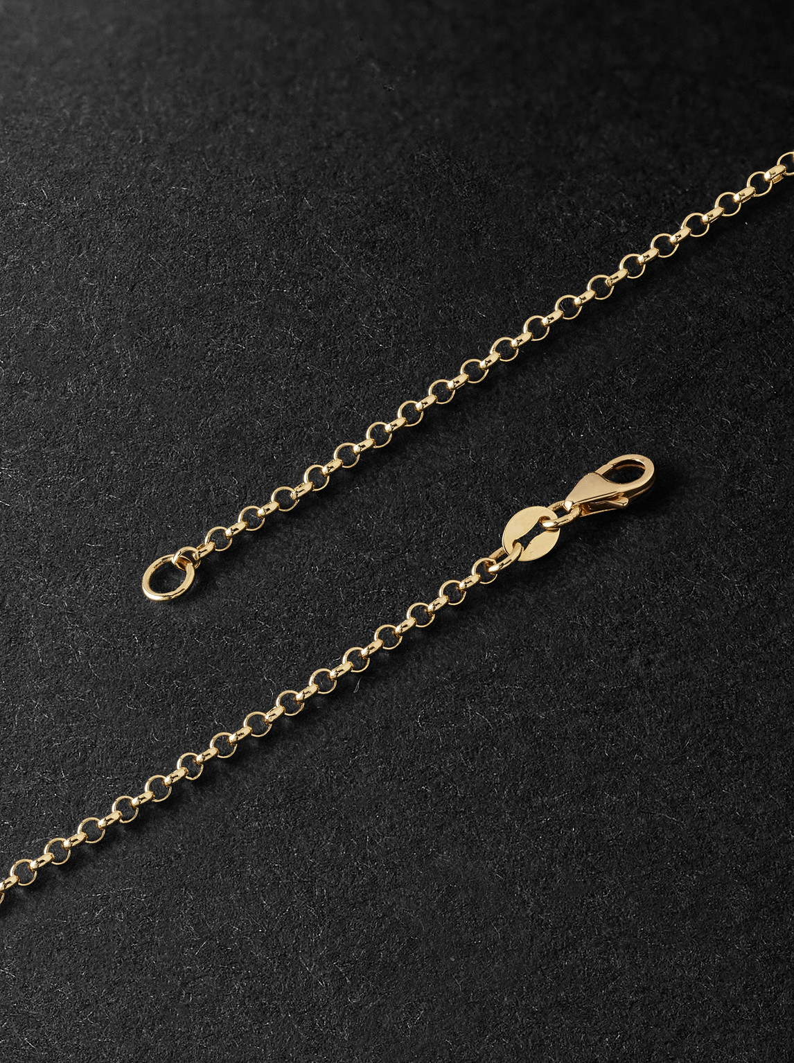 Foundrae Gold Diamond Pendant Necklace In Gold