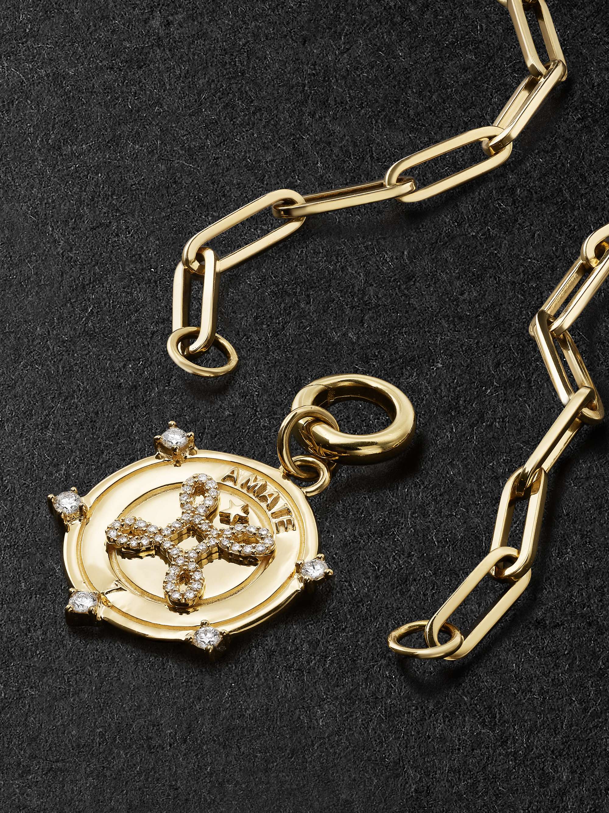 Fob gold 2025 necklace