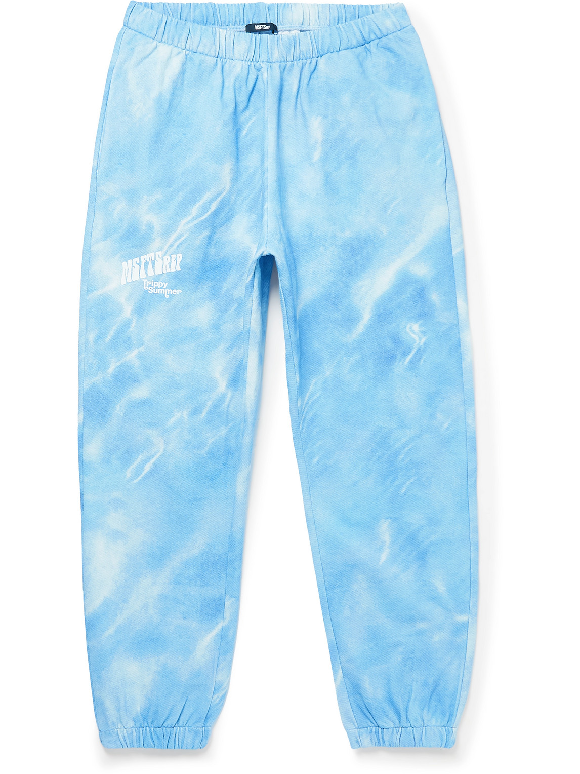 Tapered Printed Cotton-Jersey Sweatpants