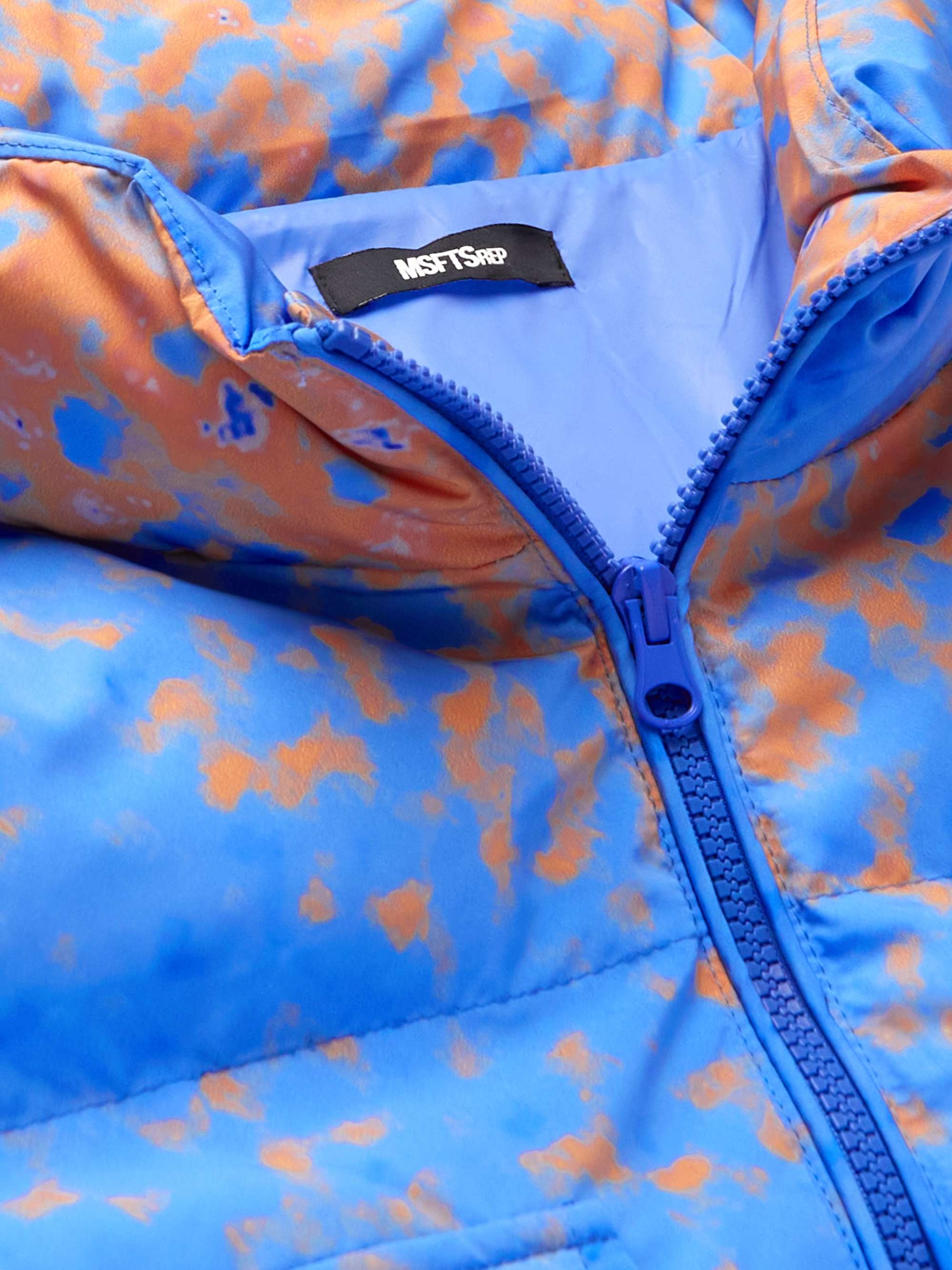 MSFTSREP Quilted Printed Padded Shell Gilet