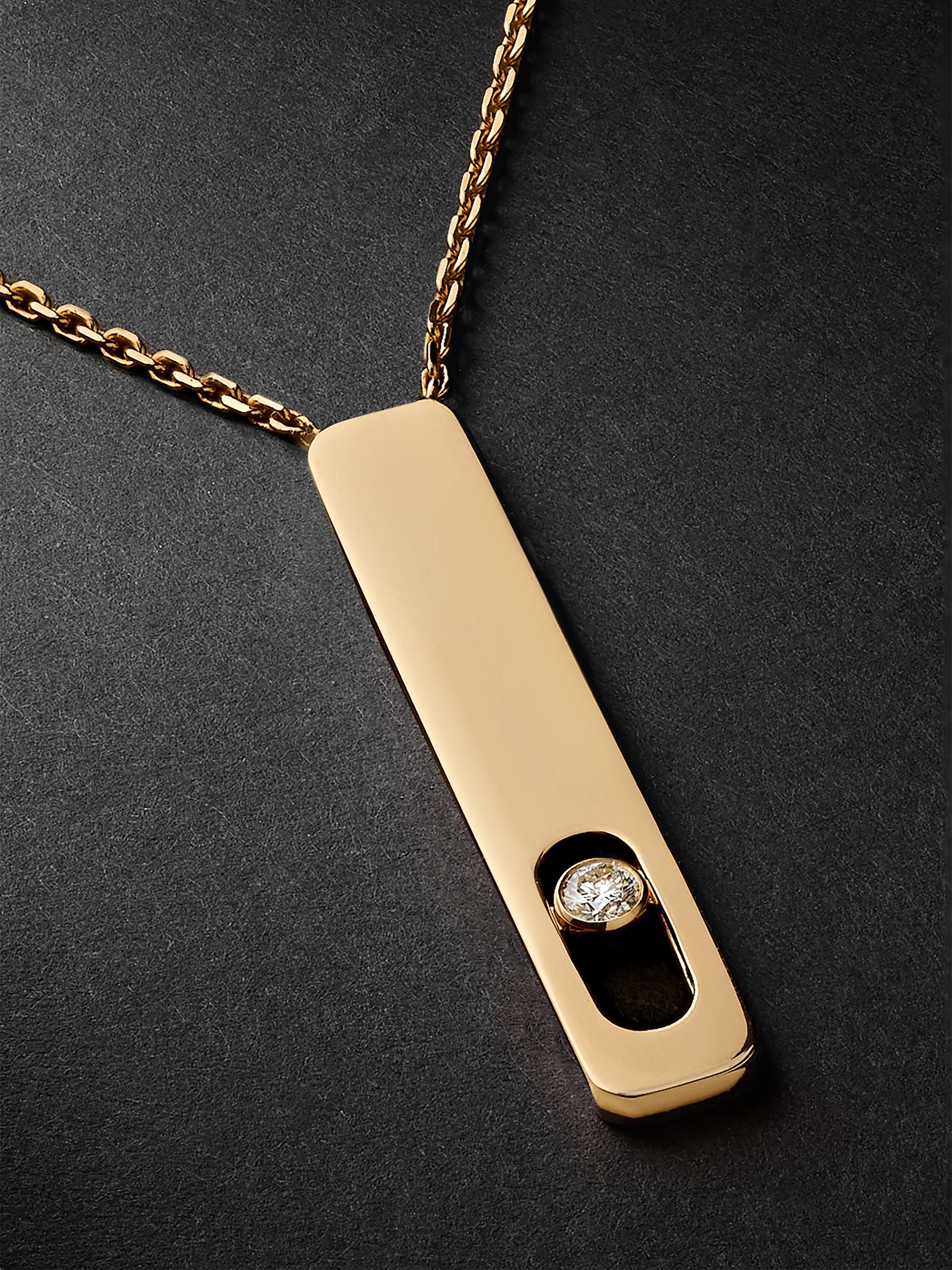MESSIKA Move Joaillerie Gold Diamond Necklace
