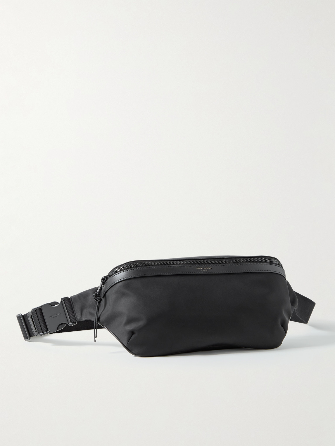 Saint Laurent Leather-Trimmed Nylon Belt Bag - Men
