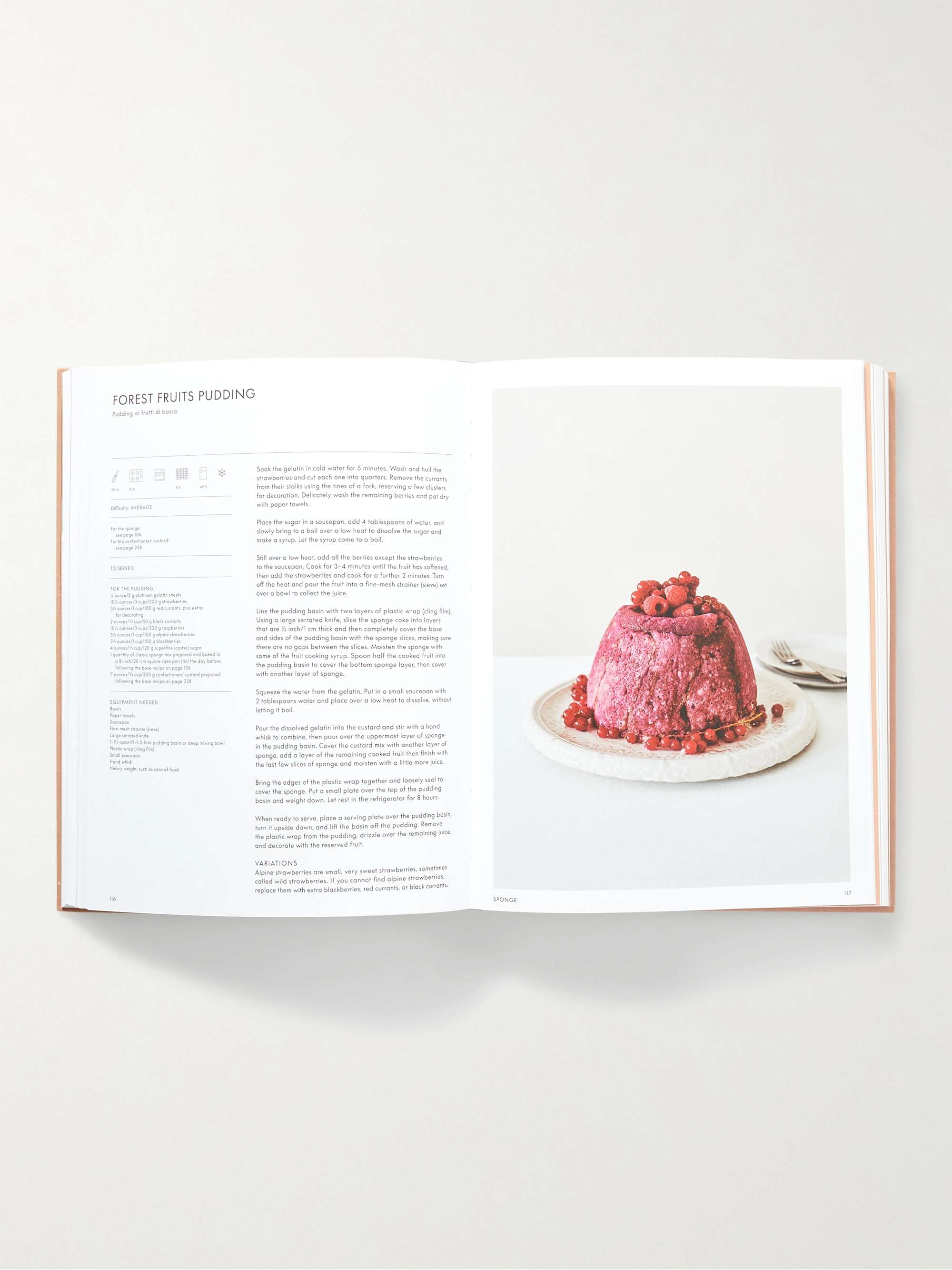 PHAIDON The Italian Bakery: Step-by-Step Recipes with The Silver Spoon Hardcover Cookbook