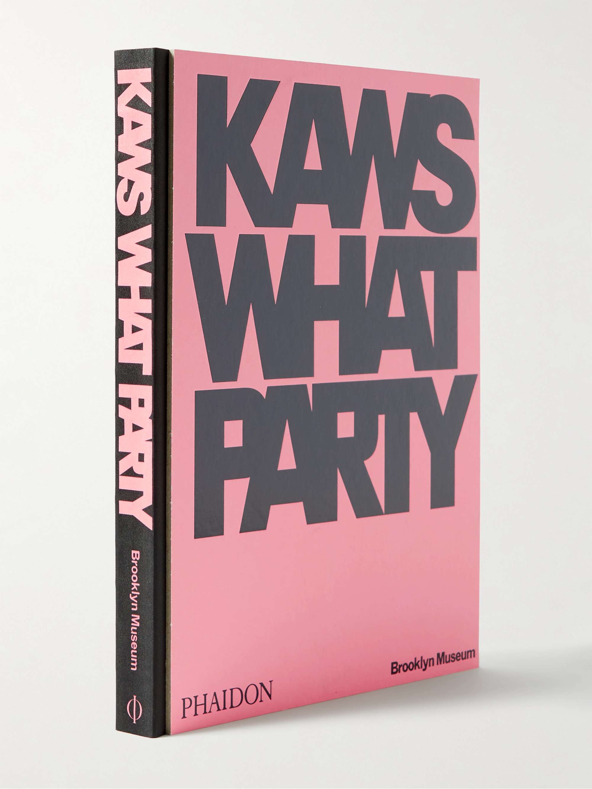 PHAIDON KAWS: What Party Hardcover Book - Black Edition