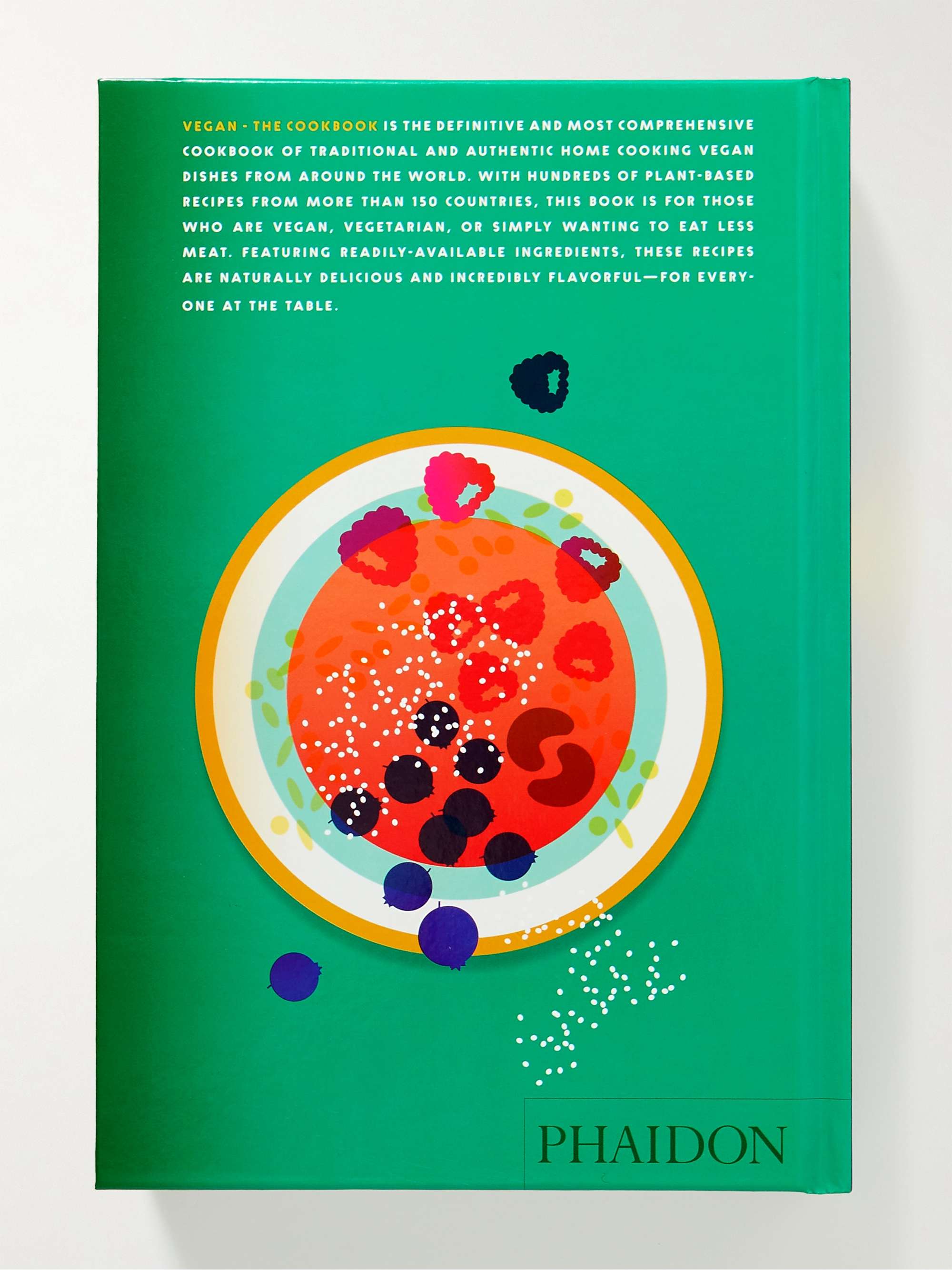 PHAIDON Vegan: The Cookbook Hardcover Book