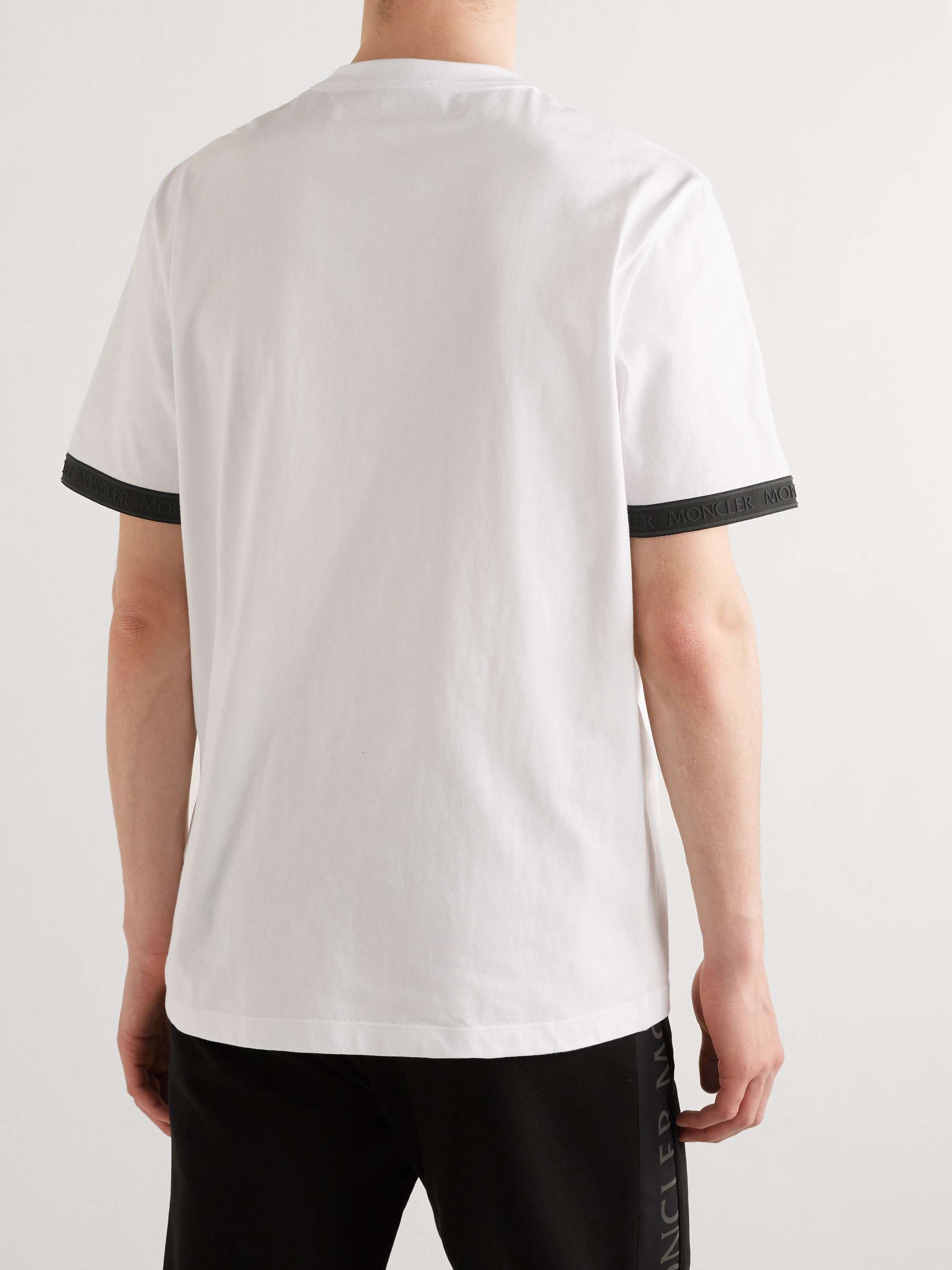 MONCLER Logo-Appliquéd Cotton-Jersey T-Shirt