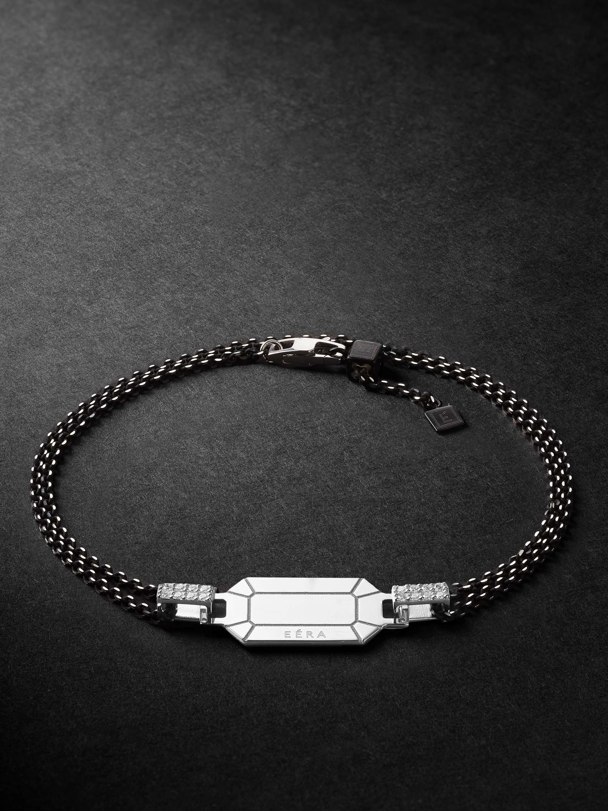 EÉRA Tokyo White Gold, Silver and Diamond Bracelet