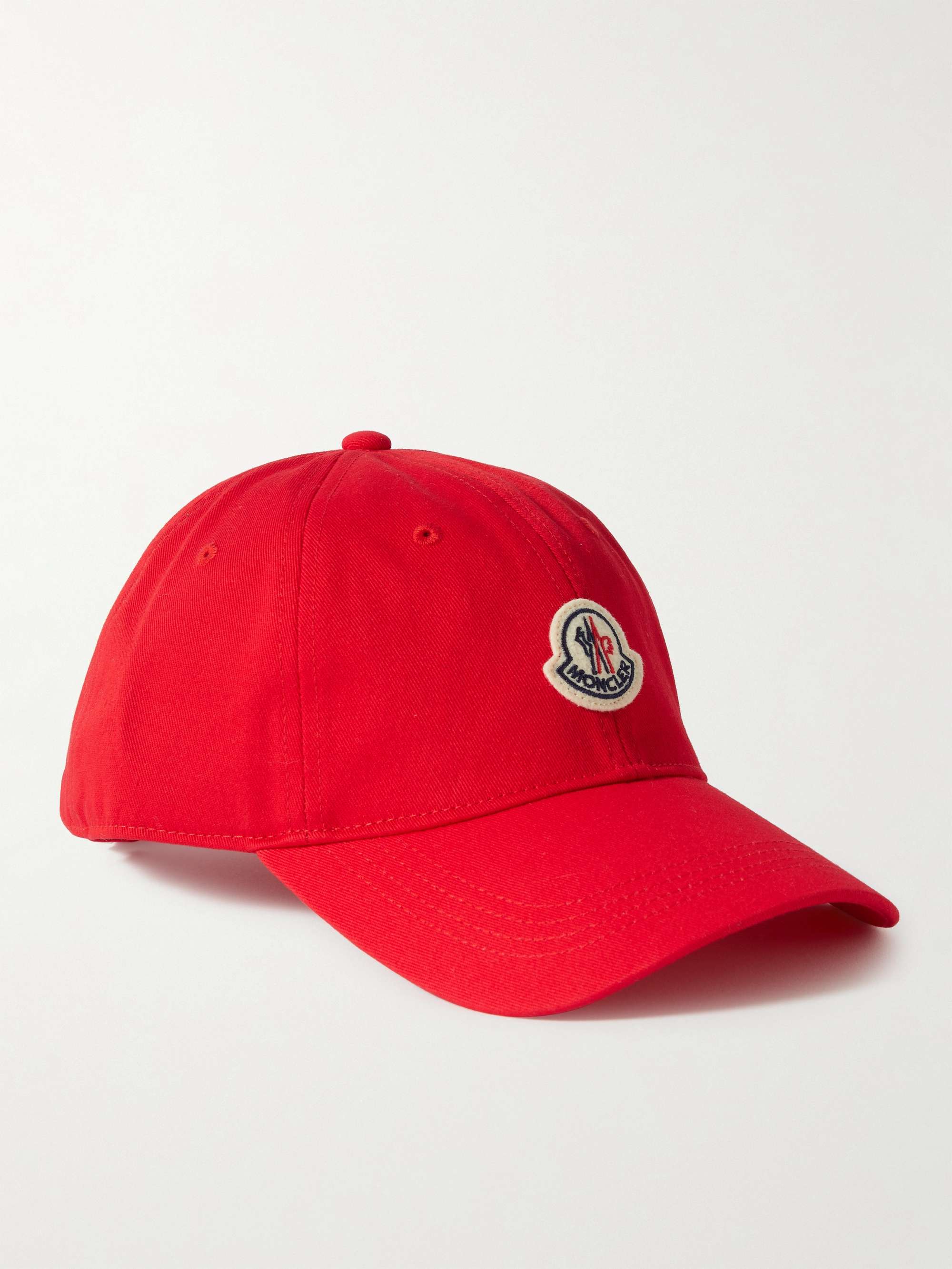 Logo-Appliquéd Cotton-Twill Baseball Cap