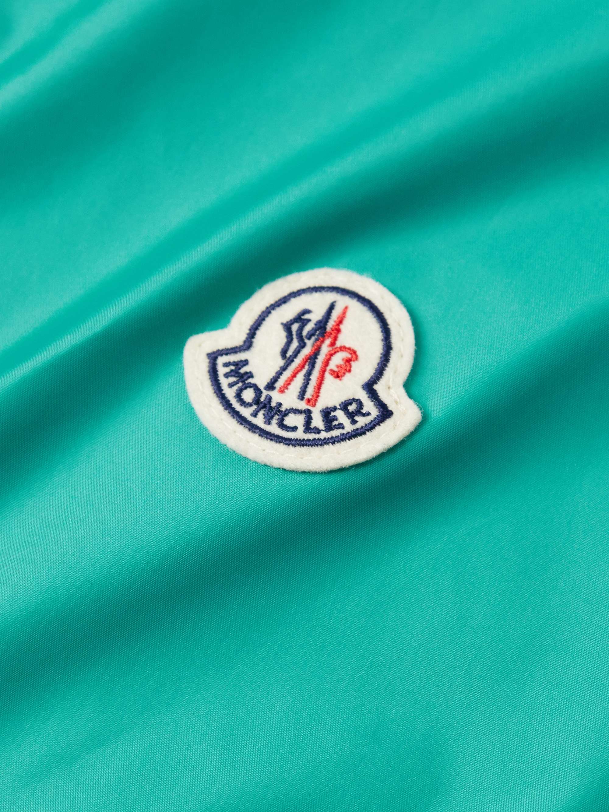 MONCLER Hattab Logo-Appliquéd Shell Hooded Jacket for Men | MR PORTER