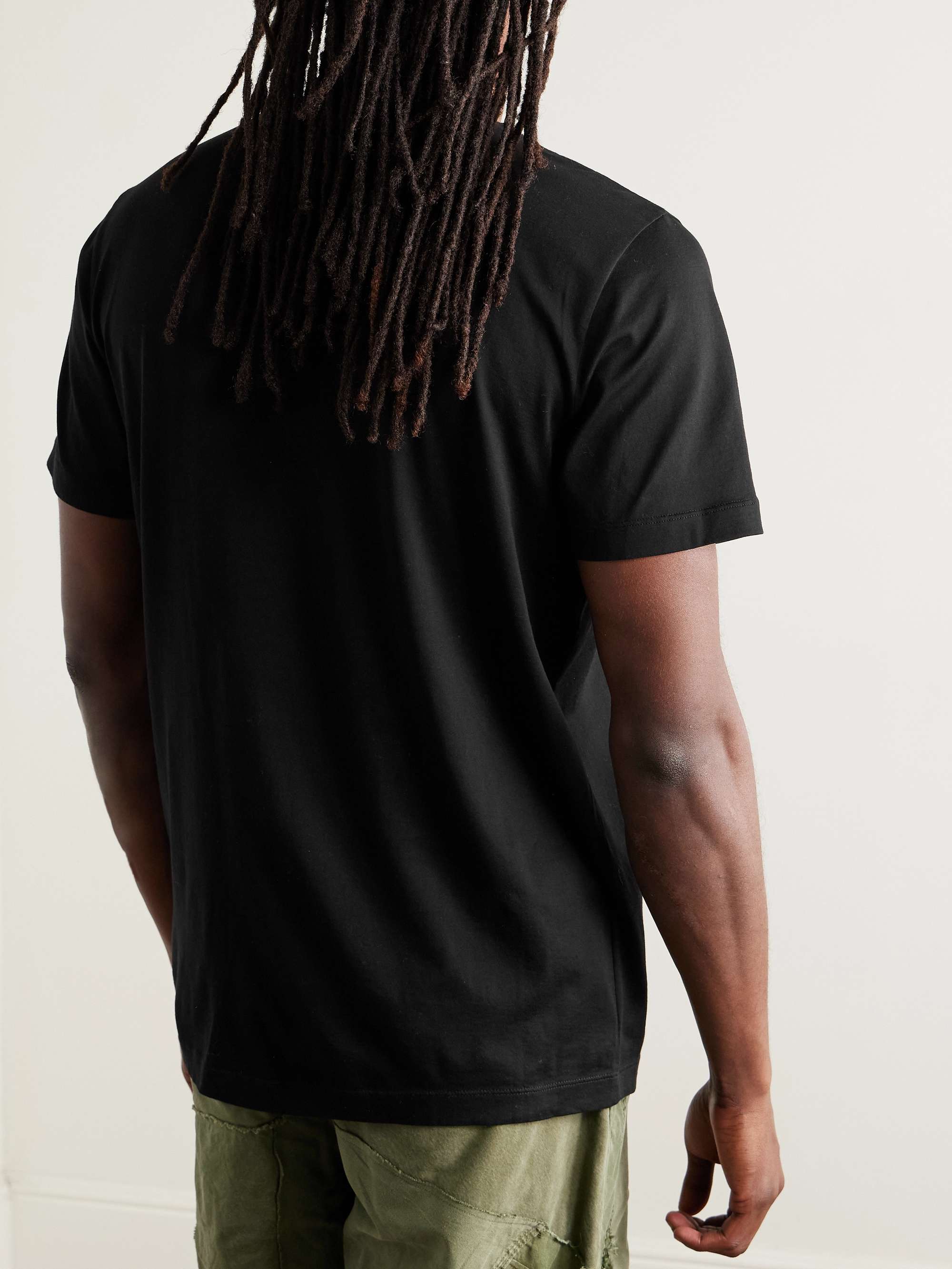 MONCLER Logo-Appliquéd Cotton-Jersey T-Shirt