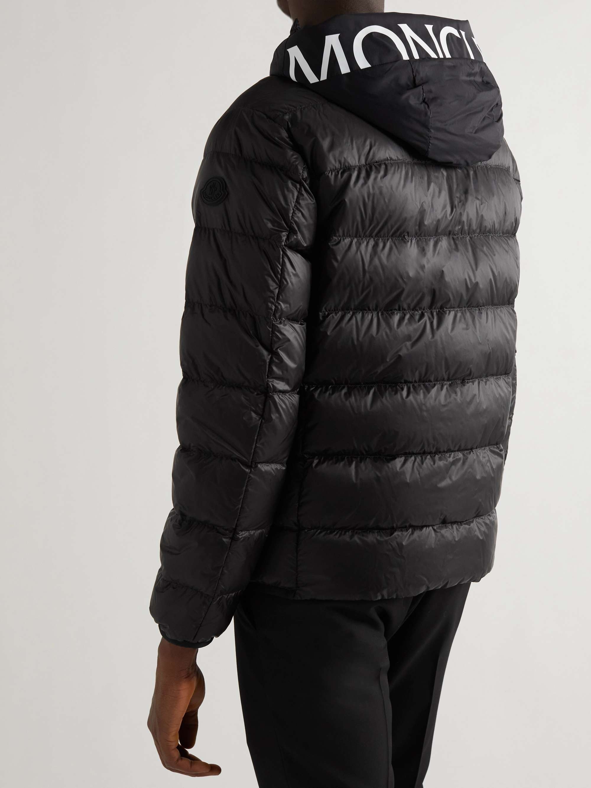 MONCLER Provins Slim-Fit Quilted Shell Hooded Down Jacket