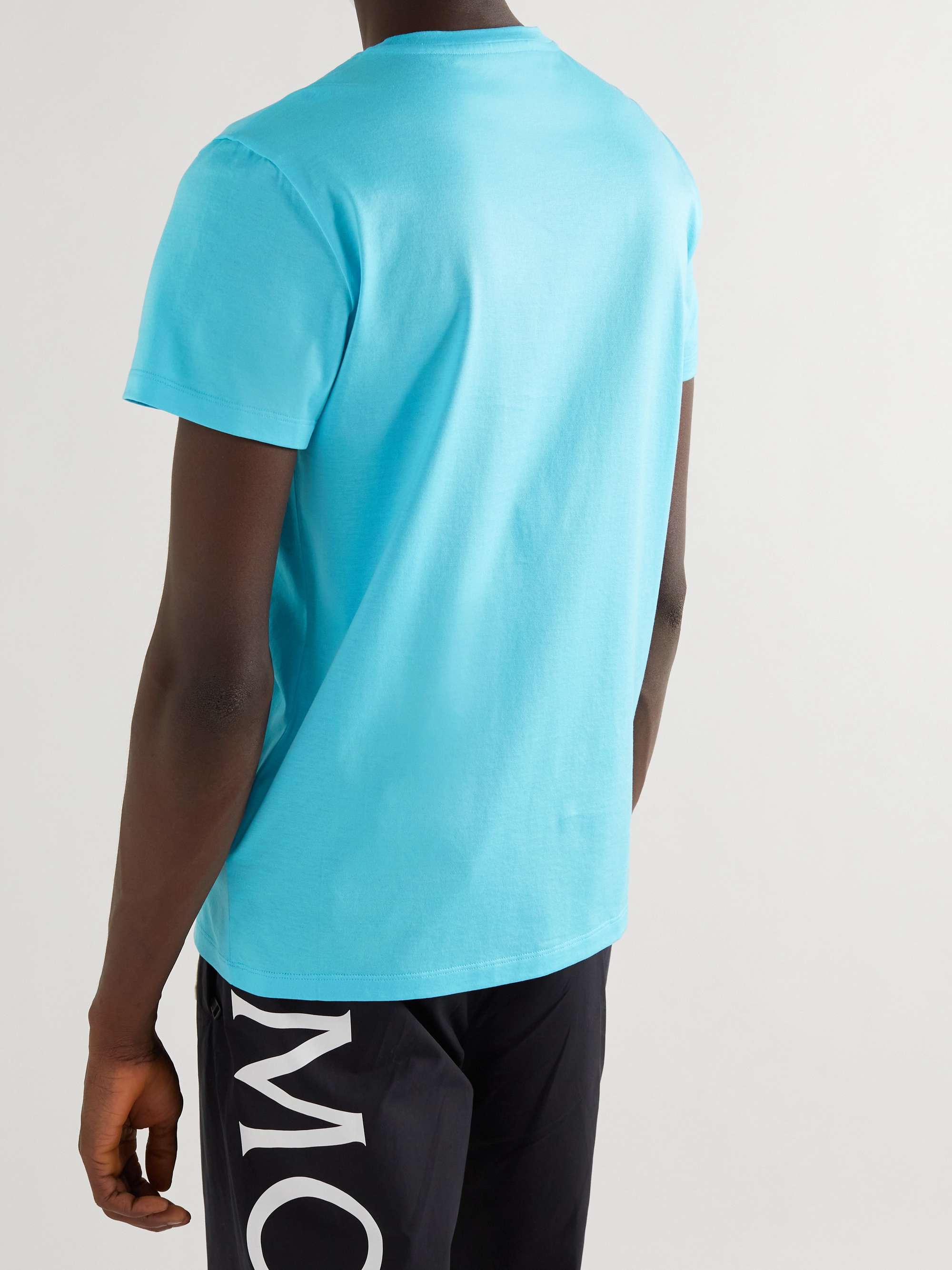 MONCLER Logo-Appliquéd Cotton-Jersey T-Shirt