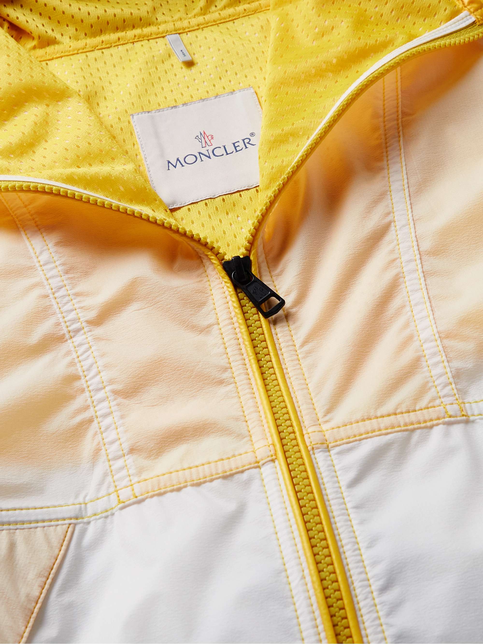 MONCLER Doi Logo-Appliquéd Webbing-Trimmed Nylon Hooded Jacket