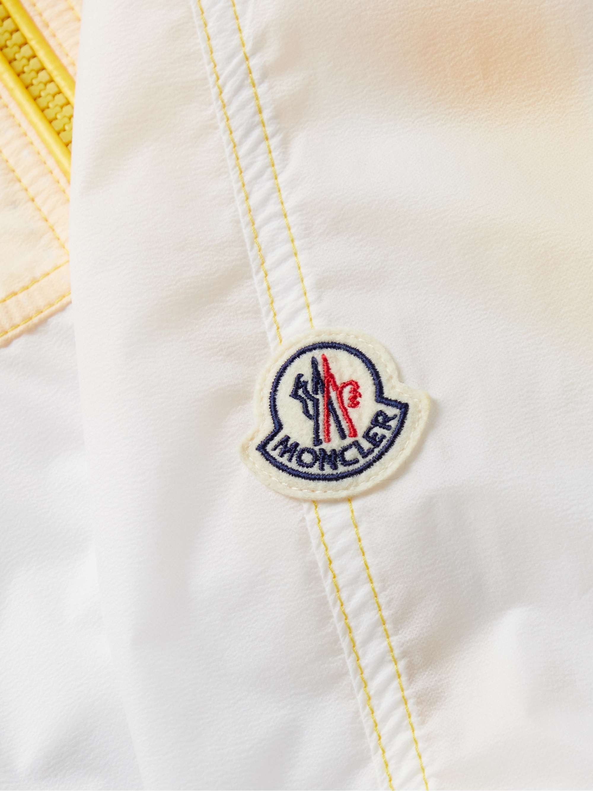MONCLER Doi Logo-Appliquéd Webbing-Trimmed Nylon Hooded Jacket