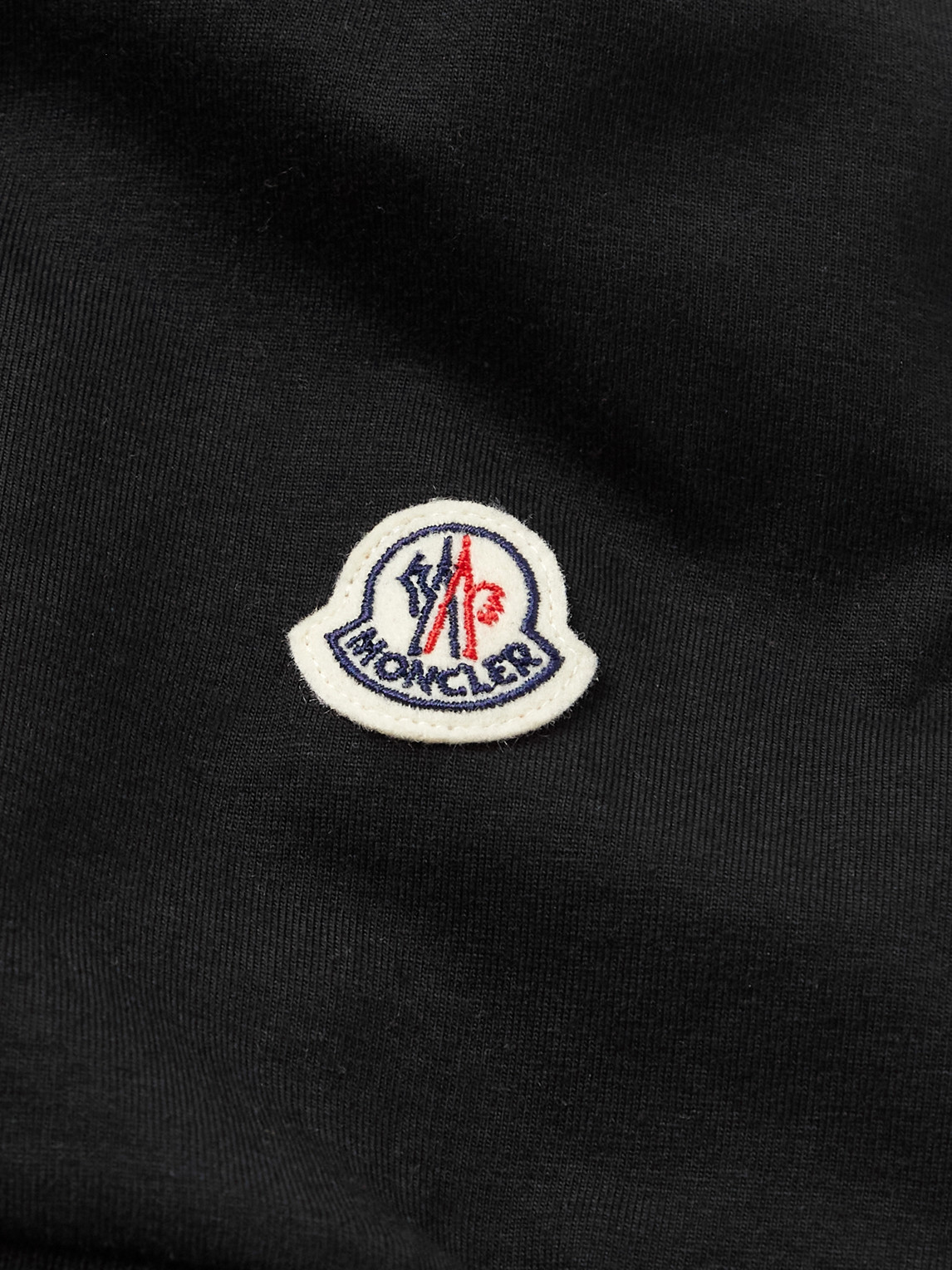 Moncler T-shirt In Black