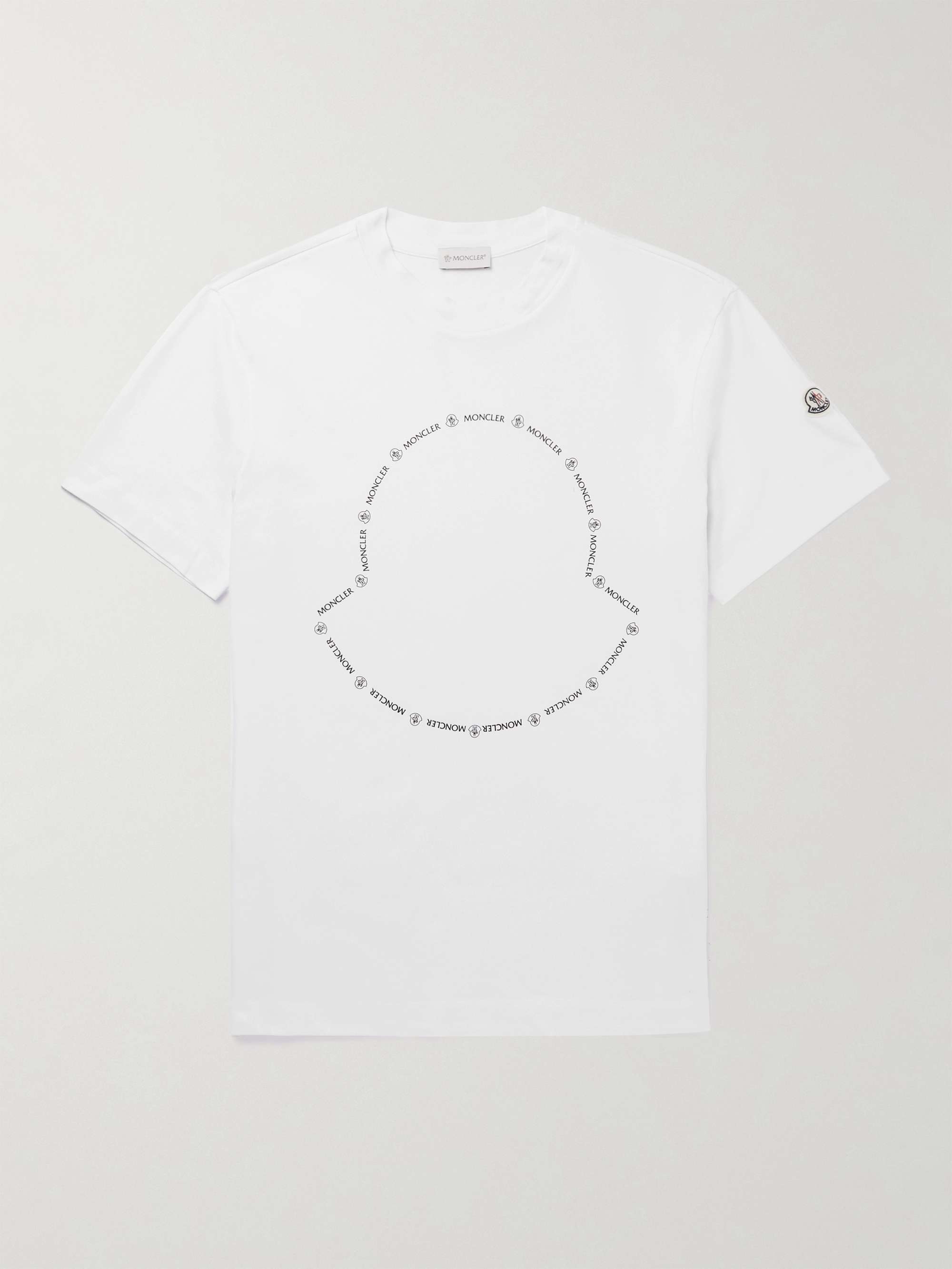 logo-print cotton T-shirt