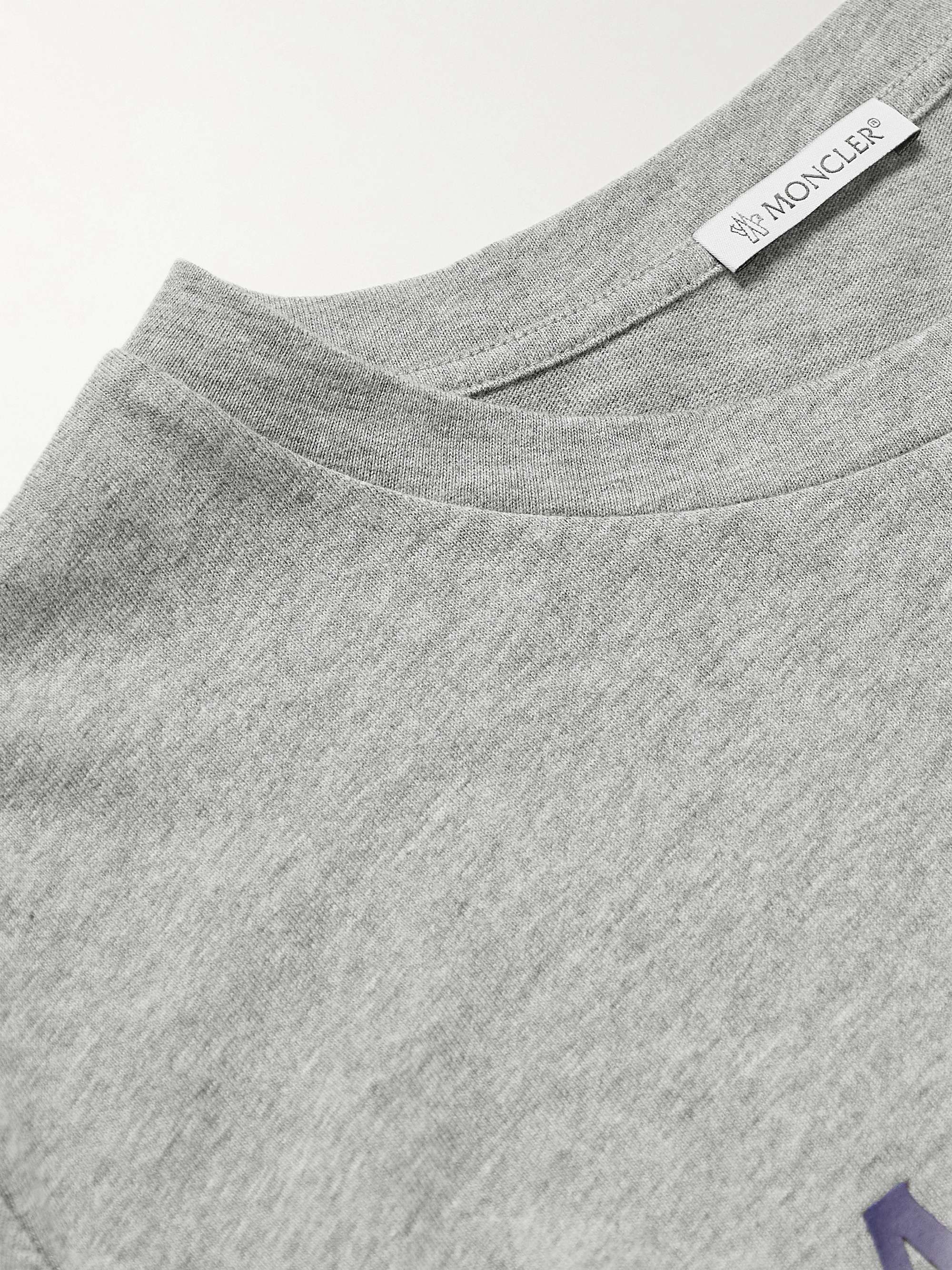 MONCLER Logo-Print Cotton-Jersey T-shirt