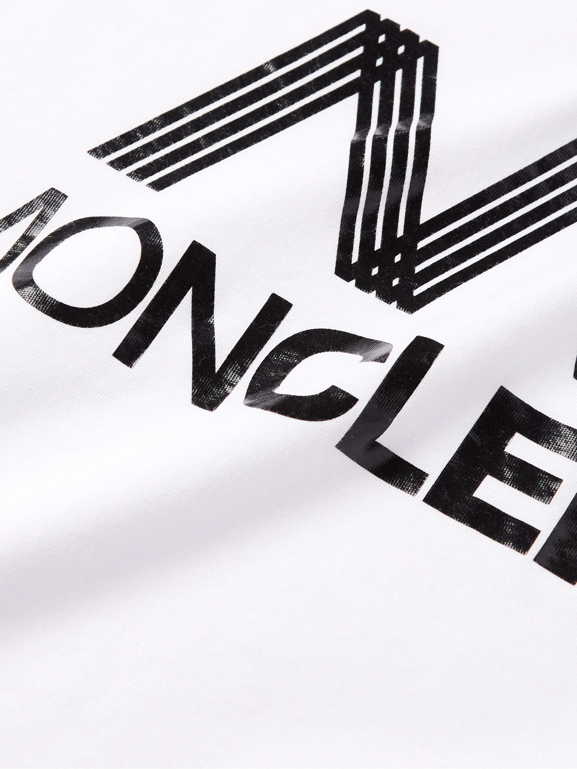 MONCLER Logo-Print Cotton-Jersey T-Shirt