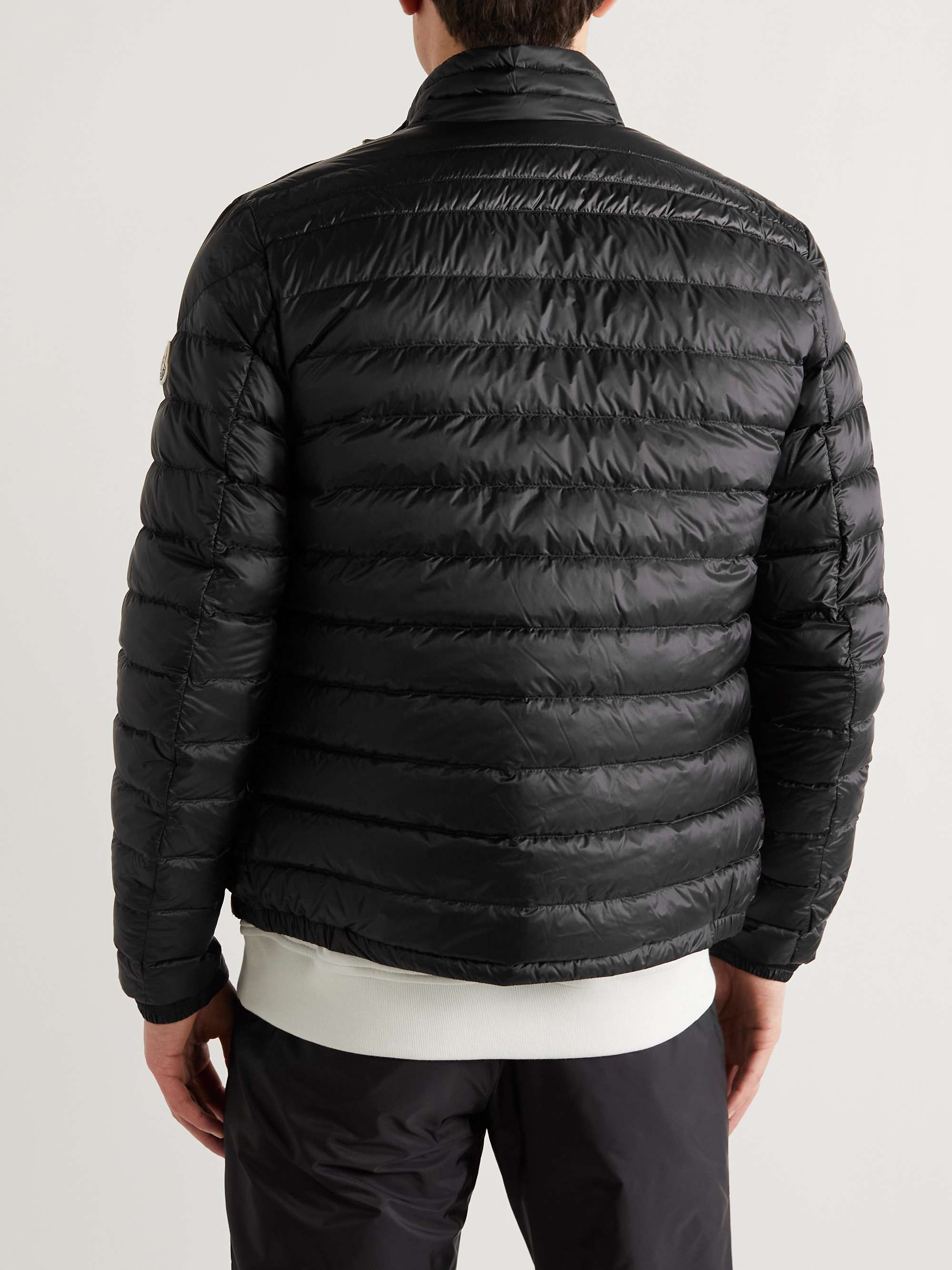 MONCLER Daniel Grosgrain-Trimmed Quilted Shell Down Jacket