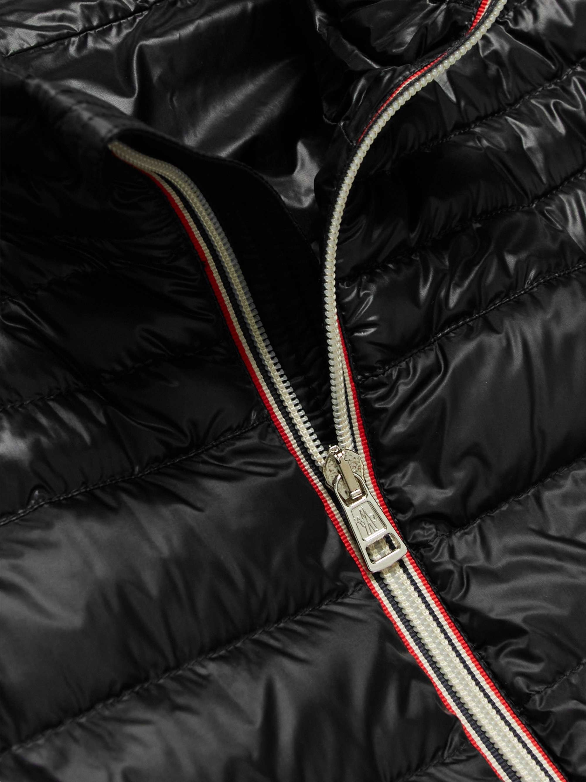 MONCLER Daniel Grosgrain-Trimmed Quilted Shell Down Jacket