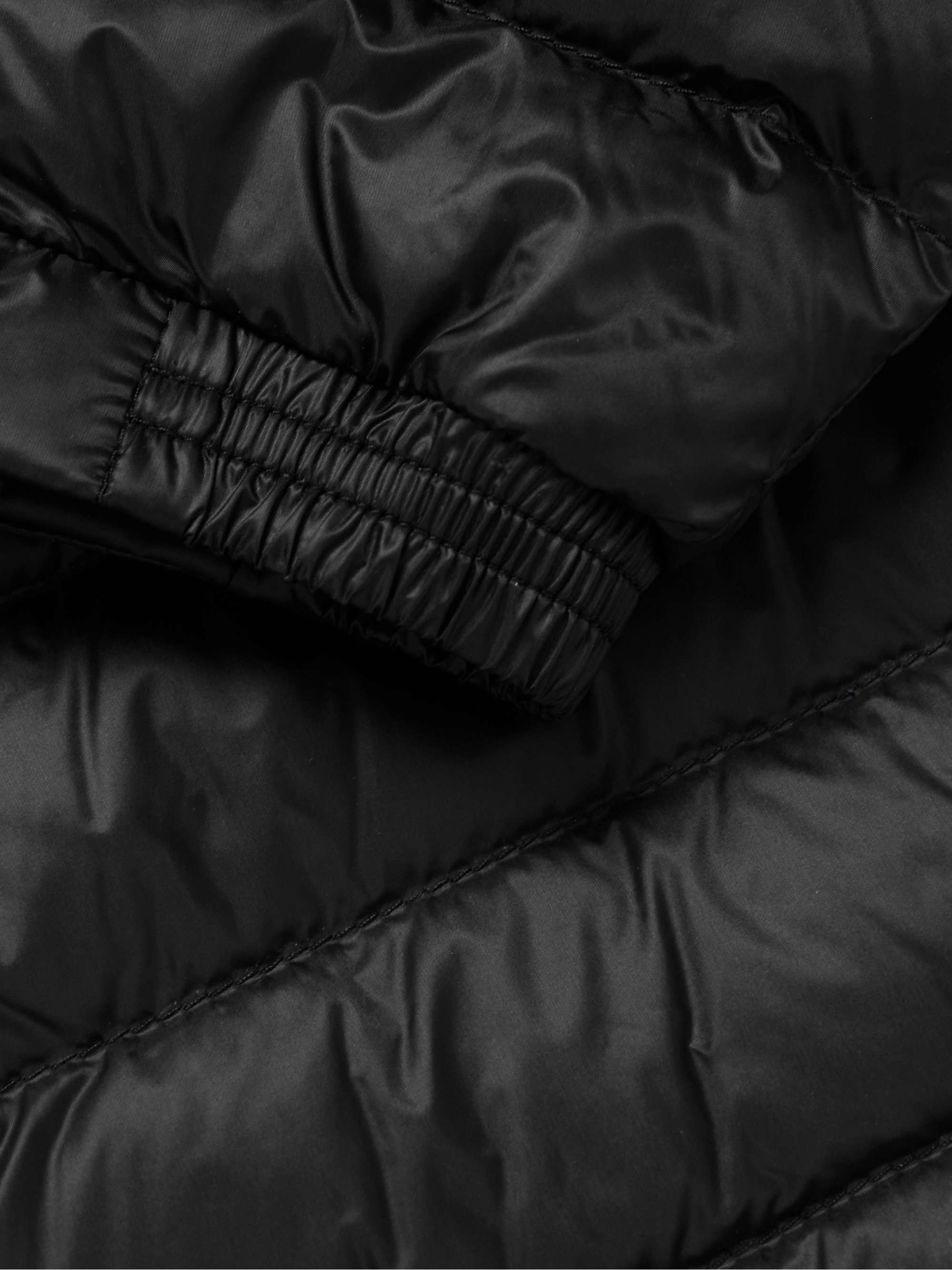 MONCLER Daniel Grosgrain-Trimmed Quilted Shell Down Jacket