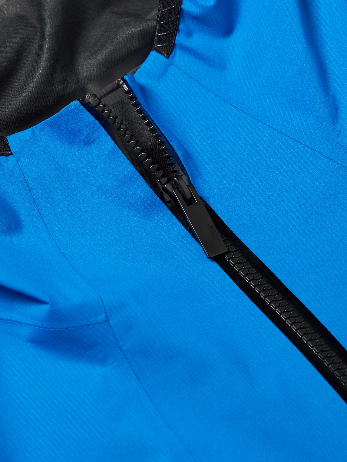 Moncler Sattouf Hooded Jacket In Blue